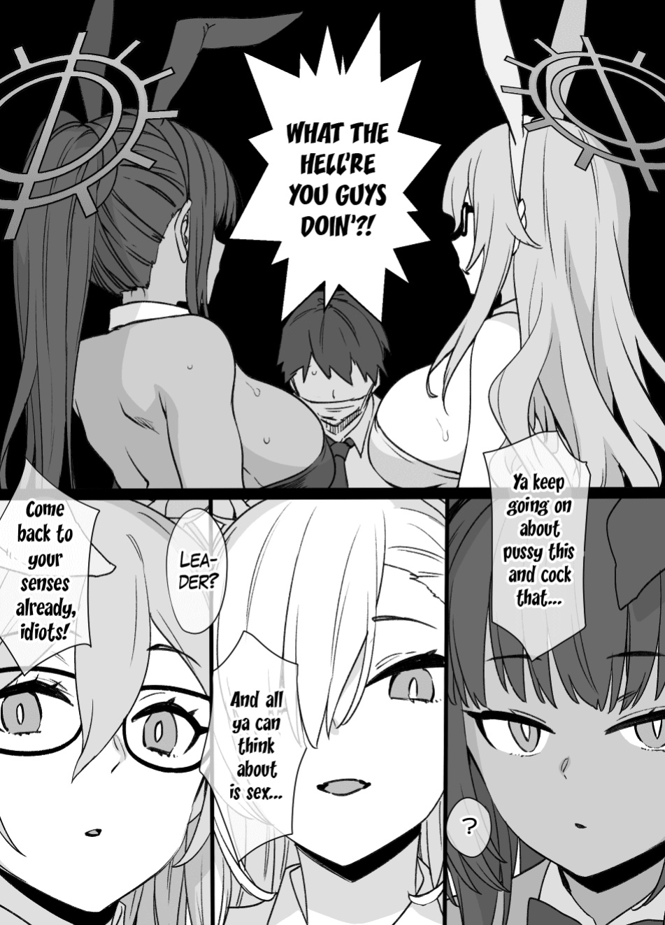 [Kusayarou] Blue Archive: Brainwashing Bunny Slave (Blue Archive) [Yorozuya]