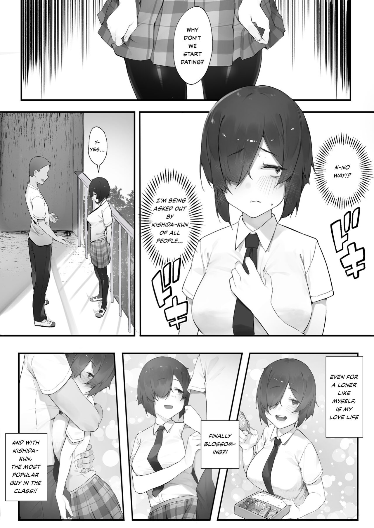 [Nigiri Usagi] InCha no Atashi ni Haru ga Kita Zoku [Zenpen] | Love life as a loner finally blossoming!? / Part1