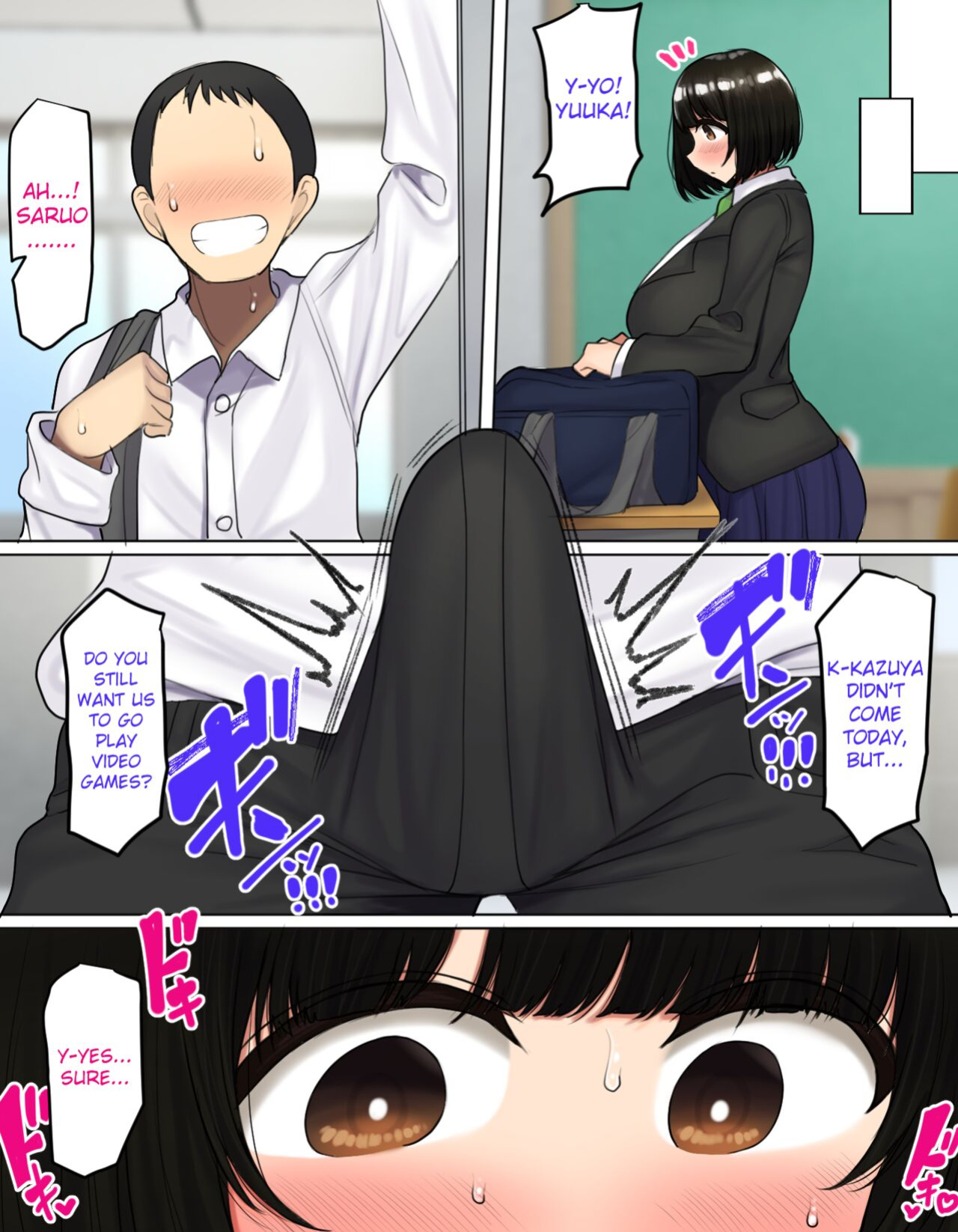 [Hamusuta-nonikomi (Motsuaki)] Kakko Tsukete Eroi Koto ni Kyoumi Nai Furi Shitetara Ore no Hou ga Saki ni Suki datta Osananajimi o Erozaru no Tomodachi ni Torareru Ohanashi [Raknnkarscans]