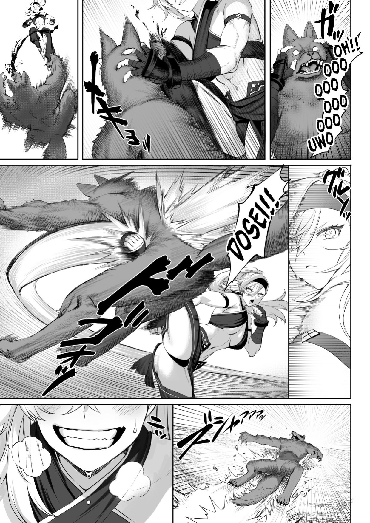 [Neko no Oyashiro (Mashu)] Ikusa Otome to Ikusa Goto! ~Onna Seikishi Hen~ [Zaku Scans]