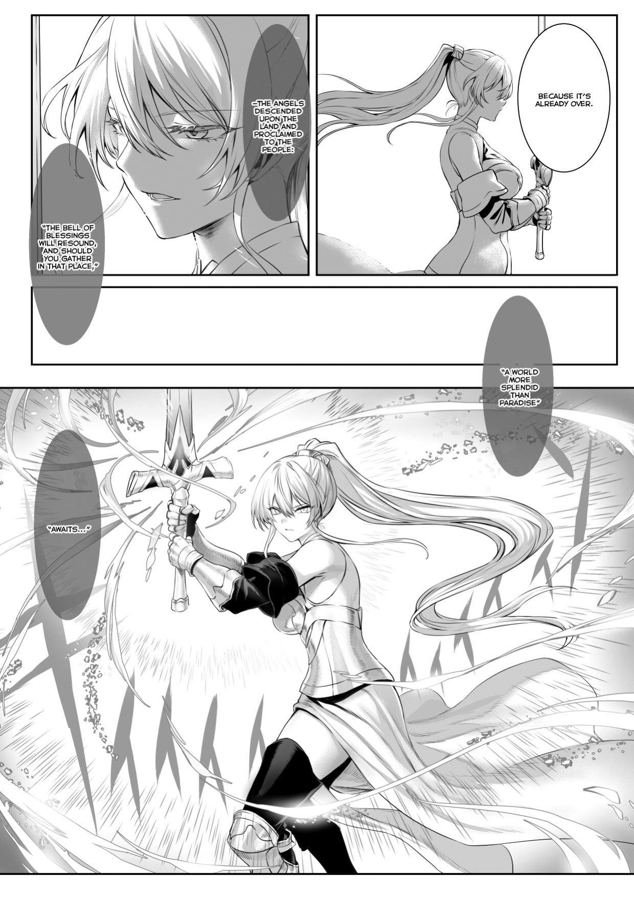 [Neko no Oyashiro (Mashu)] Ikusa Otome to Ikusa Goto! ~Onna Seikishi Hen~ [Zaku Scans]