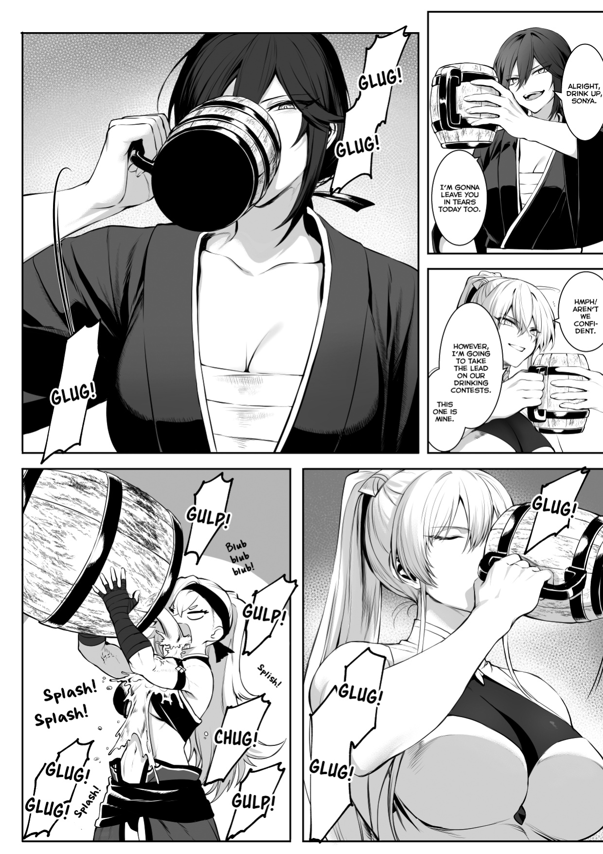 [Neko no Oyashiro (Mashu)] Ikusa Otome to Ikusa Goto! ~Onna Seikishi Hen~ [Zaku Scans]