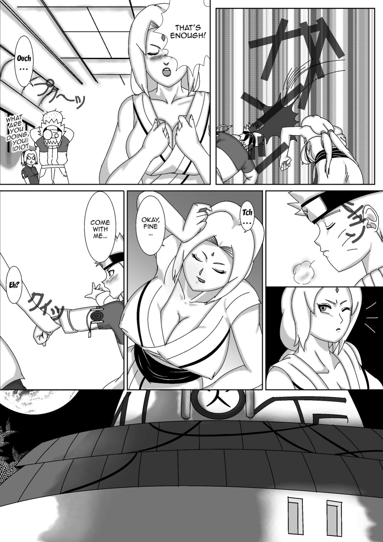 [Sarayashiki] Nomisugite Deisui Shita BBA to Yarimakutta Ken!! | The Case Of Having Sex With This Old Lady After She Got Herself Really Drunk (Naruto)