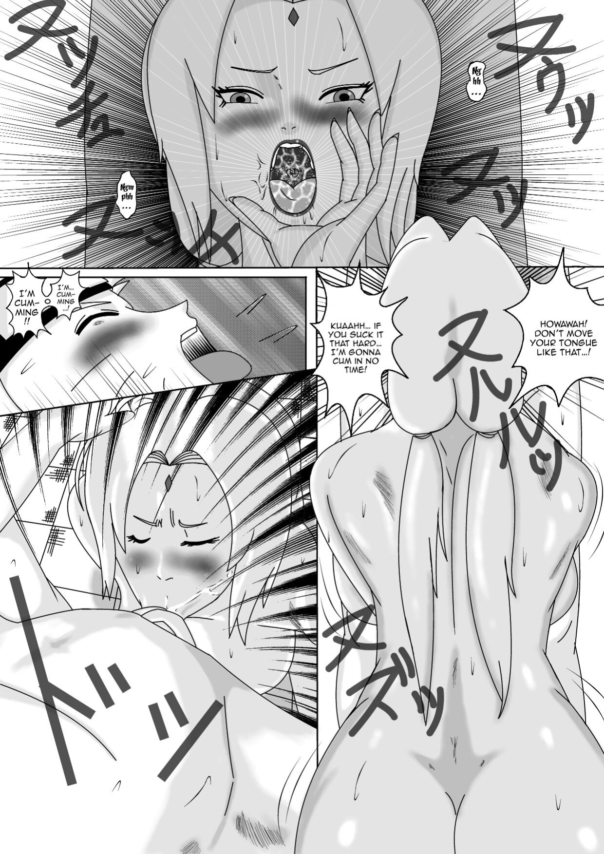 [Sarayashiki] Nomisugite Deisui Shita BBA to Yarimakutta Ken!! | The Case Of Having Sex With This Old Lady After She Got Herself Really Drunk (Naruto)