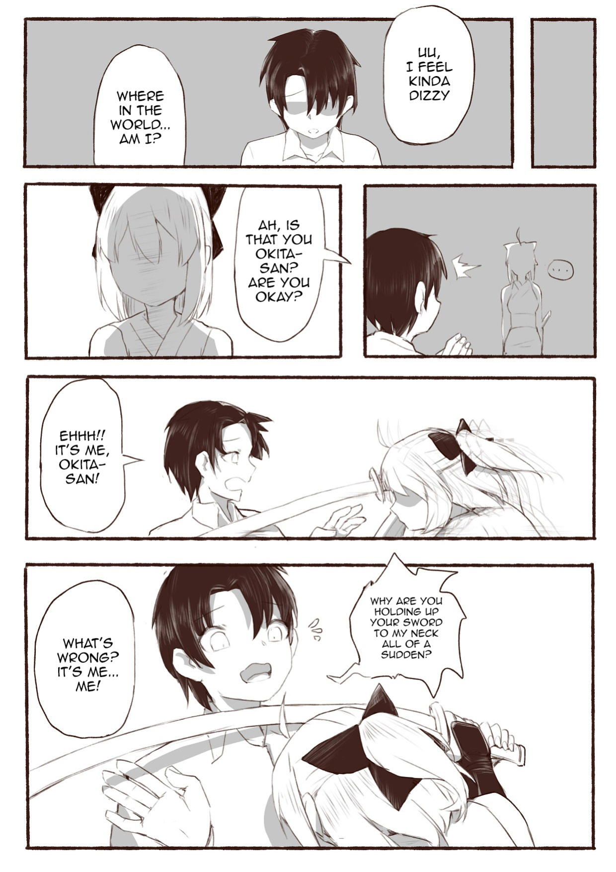 [heh] Okita Souji no Kyuukei Master Doki Doki Daisakusen! (Fate/Grand Order)