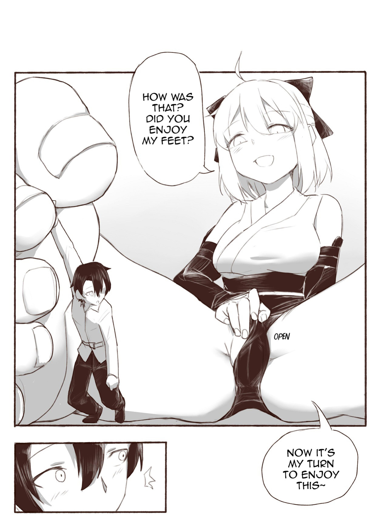 [heh] Okita Souji no Kyuukei Master Doki Doki Daisakusen! (Fate/Grand Order)