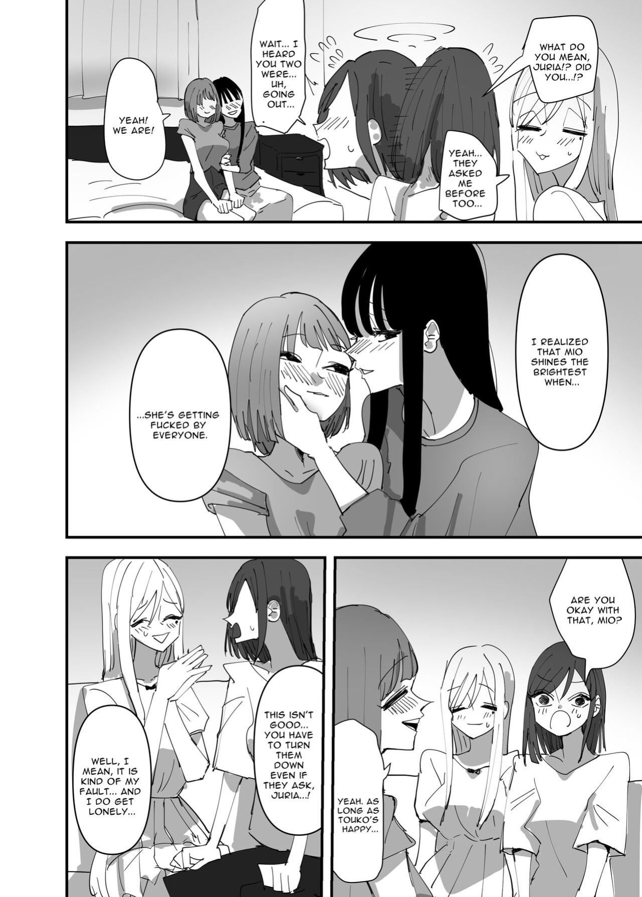 [Aweida] Yuri, Sakimidareru 3 | Rampant Yuri Bloom 3