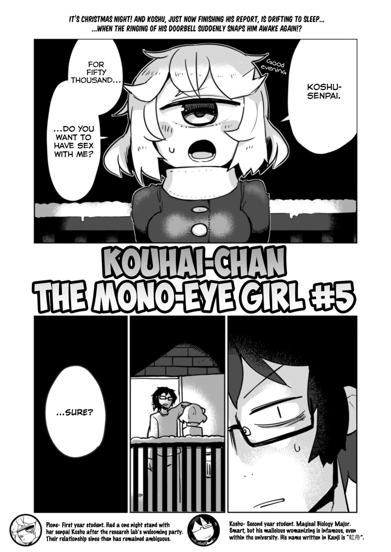 [AstroQube. (masha)] Kouhai no Tangan-chan #5 | Kouhai-chan the Mono-Eye Girl #5