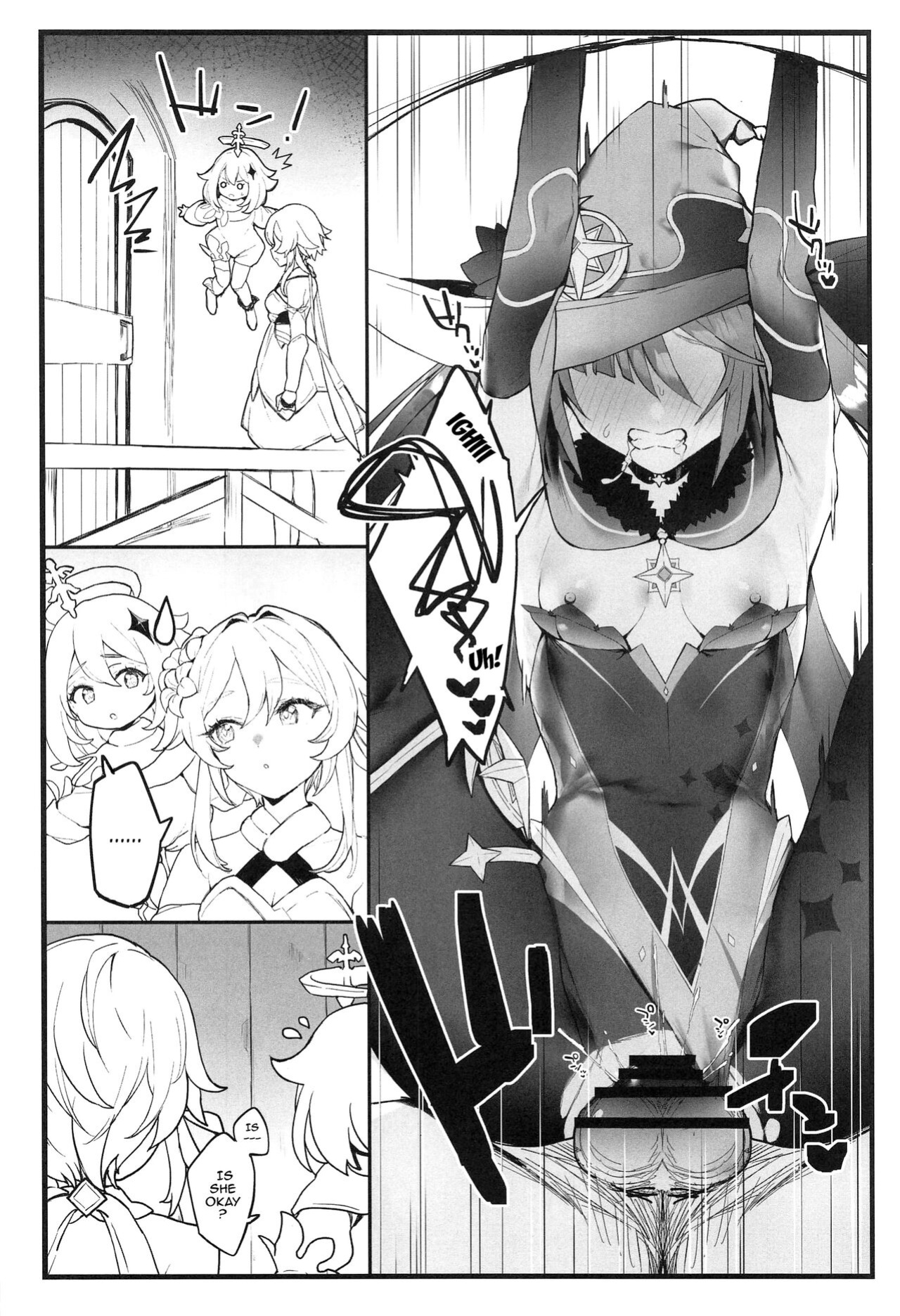(C99) [remora field (remora)] Mona-chan no Deshi ni Natte Ichaicha Suru Hon | A Book About Becoming Mona-chan's Disciple And Getting Lewd With Her (Genshin Impact)