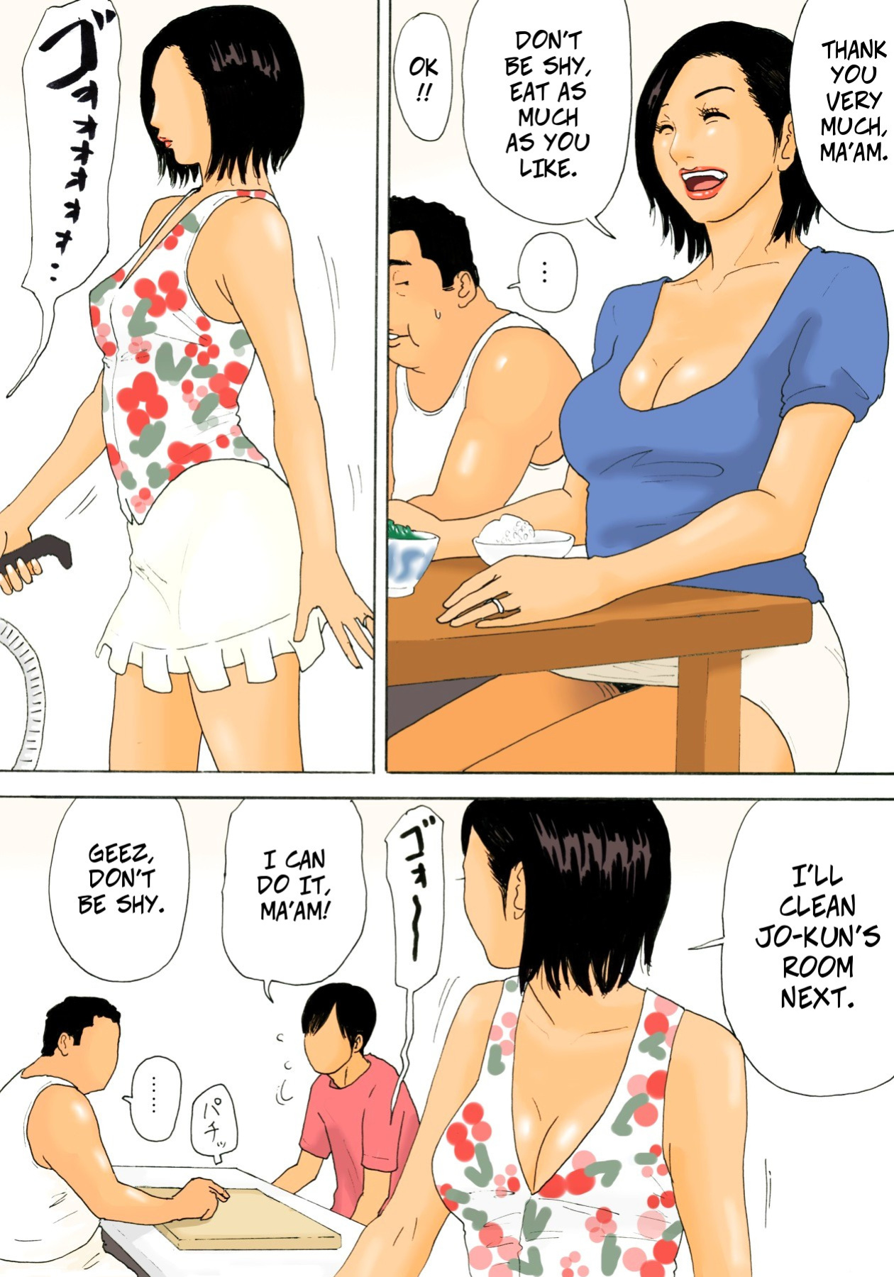 [Kiyokawa Zaidan (Kiyokawa Nijiko)] Kanchigai Tsuma ga Nureginu Oi ni Semattara Soku Gattai - If a Horny Wife Approaches Her Nephew She'll Get Fucked Immediatly