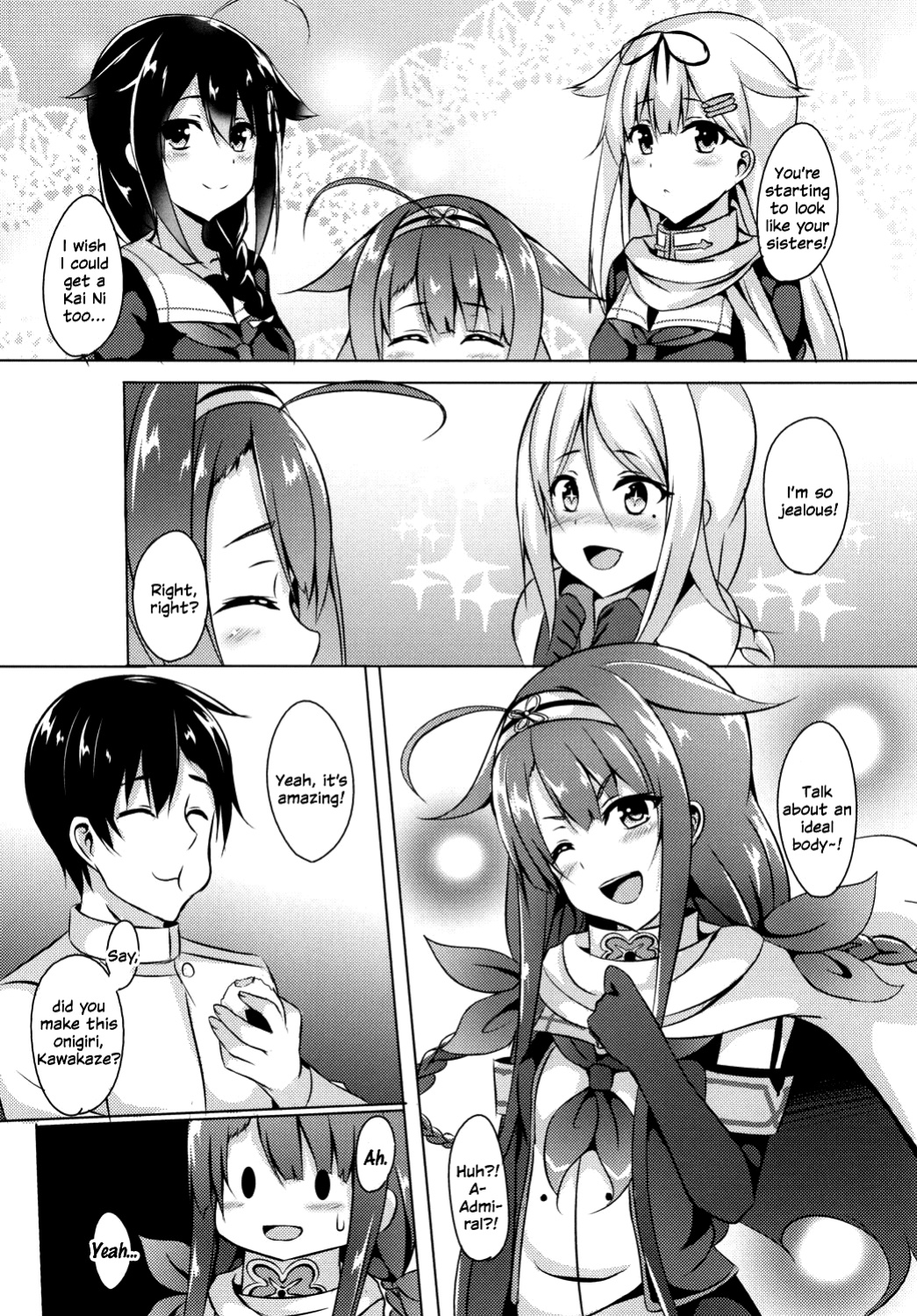 [Area7 (Kinata)] Motto! Kawakaze, Ganbarimasu! | Harder! Kawakaze, Work Harder! (Kantai Collection -KanColle-)