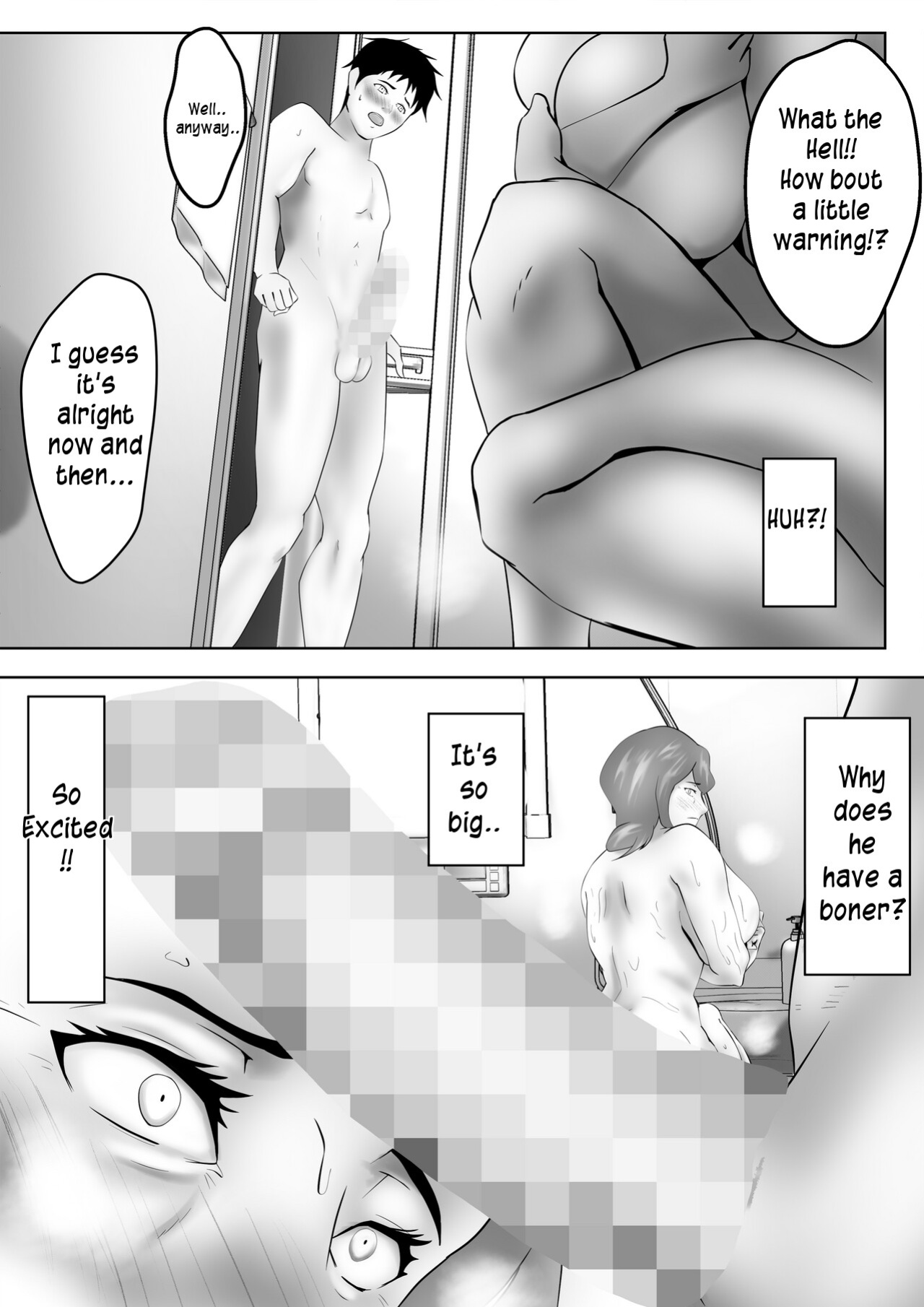 [Pentacle (Shimipan)] Haha wa Onna Deshita | Mother was a woman [innyinny]