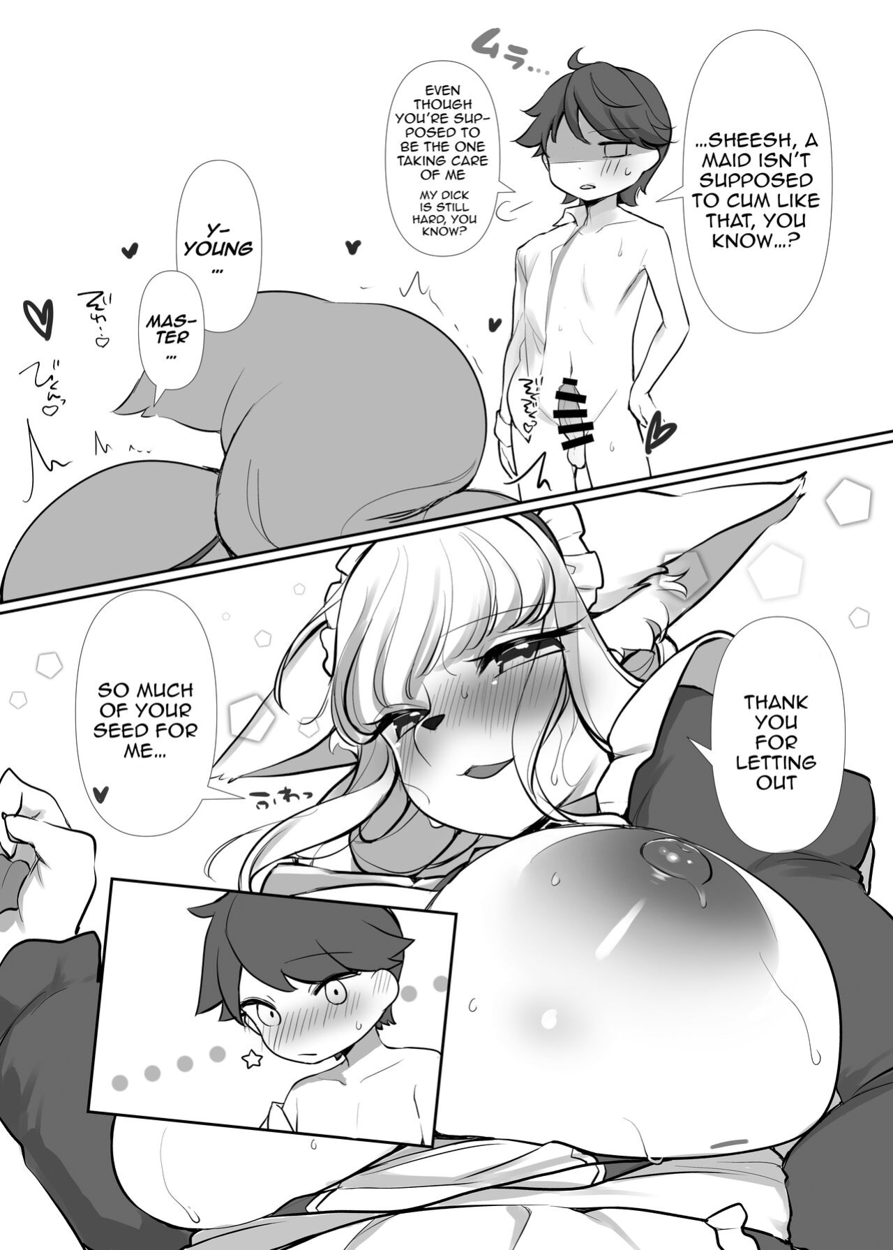 [Sakuragi Yomi (Sakuragi Yomi)] Uchi no Kemo Maid Hatsujouki no you desu | It Seems My Fox Girl Maid Is In Heat