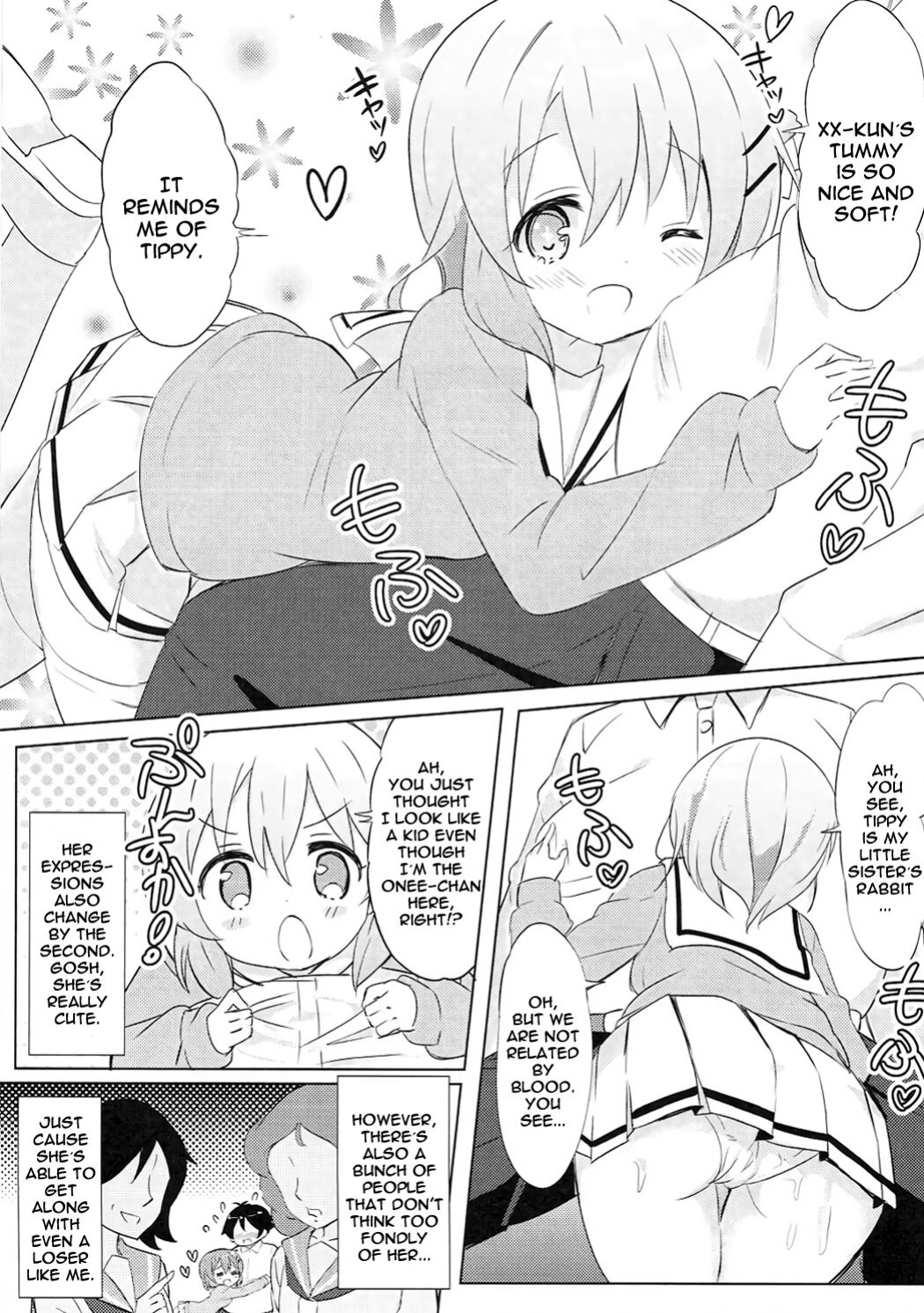 (C91) [0000 (Akito.)] Kokoa Onee-chan to Otonari no Seki | Kokoa Onee-chan Is In The Seat Next To Me (Gochuumon wa Usagi desu ka?)