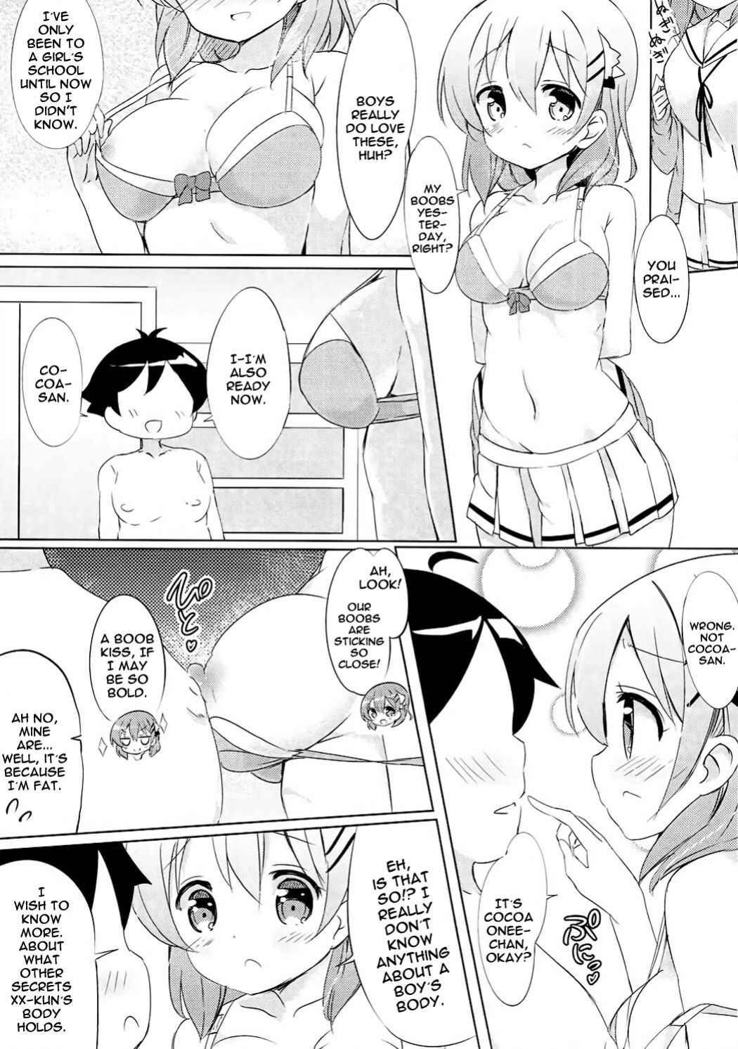 (C91) [0000 (Akito.)] Kokoa Onee-chan to Otonari no Seki | Kokoa Onee-chan Is In The Seat Next To Me (Gochuumon wa Usagi desu ka?)