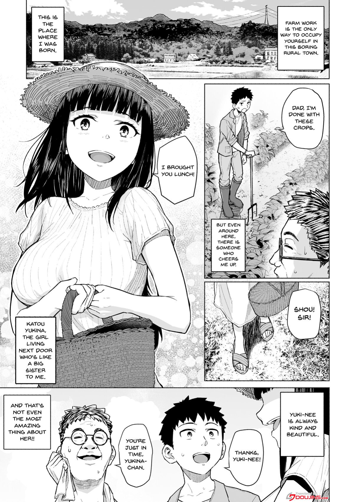[Chonmage Teikoku (Magekichi)] Akogare no Nee-chan wa Fuuzoku Ochi Shite Oyaji ni Dakareru | The Nee-chan I Was Yearning For Started Whoring Herself Out And Had Sex With My Dad