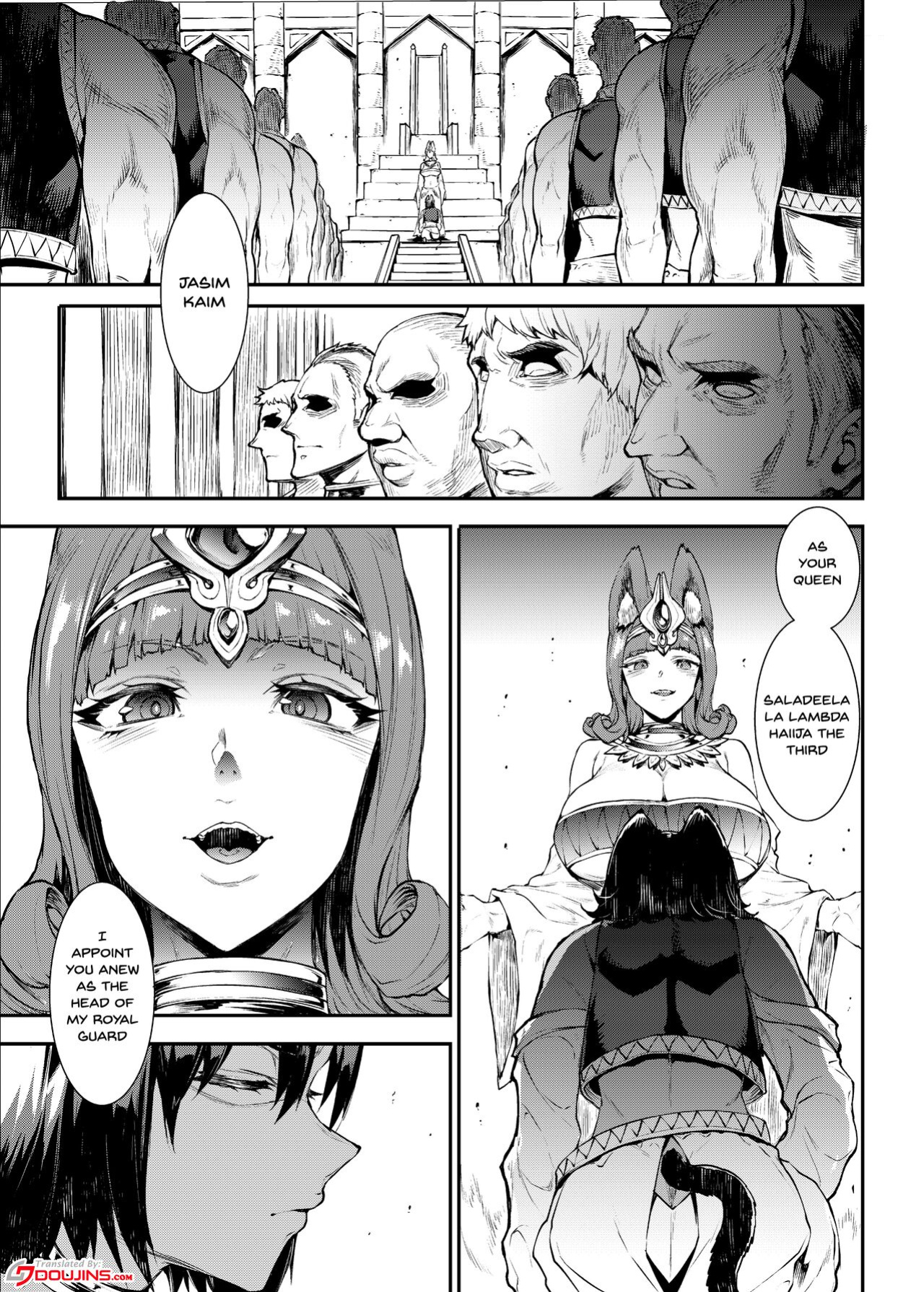 [ERECT TOUCH (Erect Sawaru)] Futanari Kenbushi Jasim 2 | Futanari Sword Dancer Jasim - Part 2