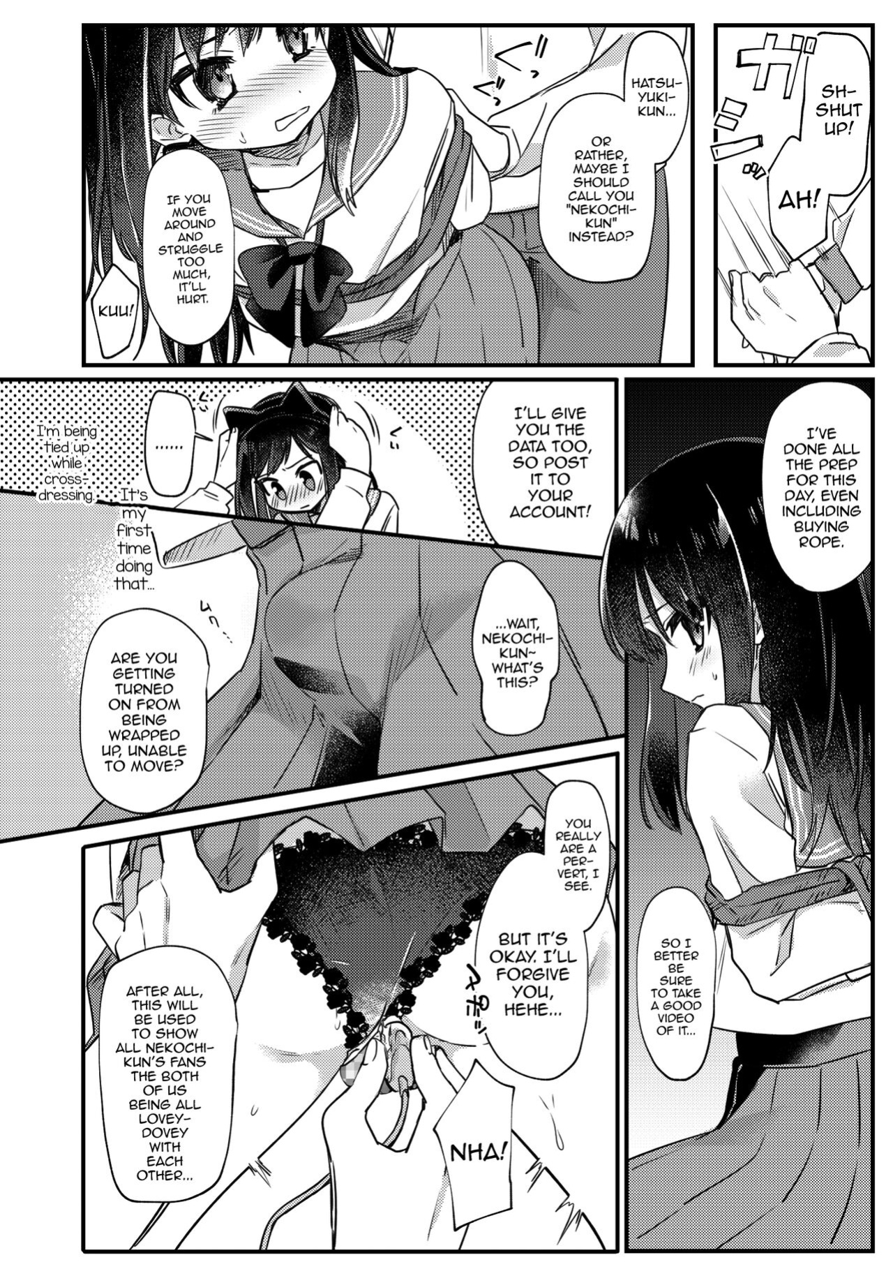 [PORYGON137 (Hidari Pory5n)] Josou Shounen Nekochi ni Gachi Koi [mysterymeat3]