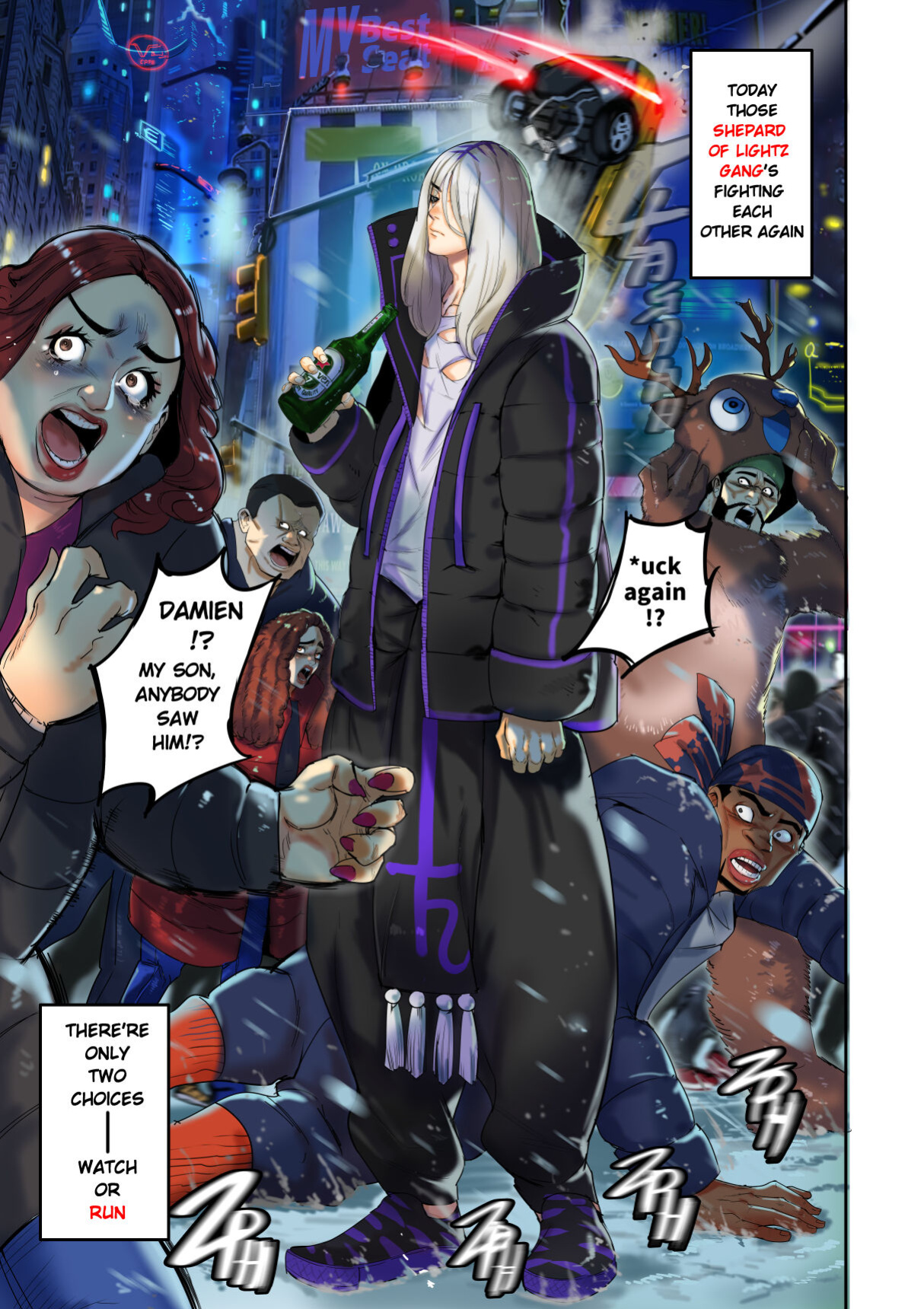 (Furiouzly) I sold my body to a god Chapter1.1
