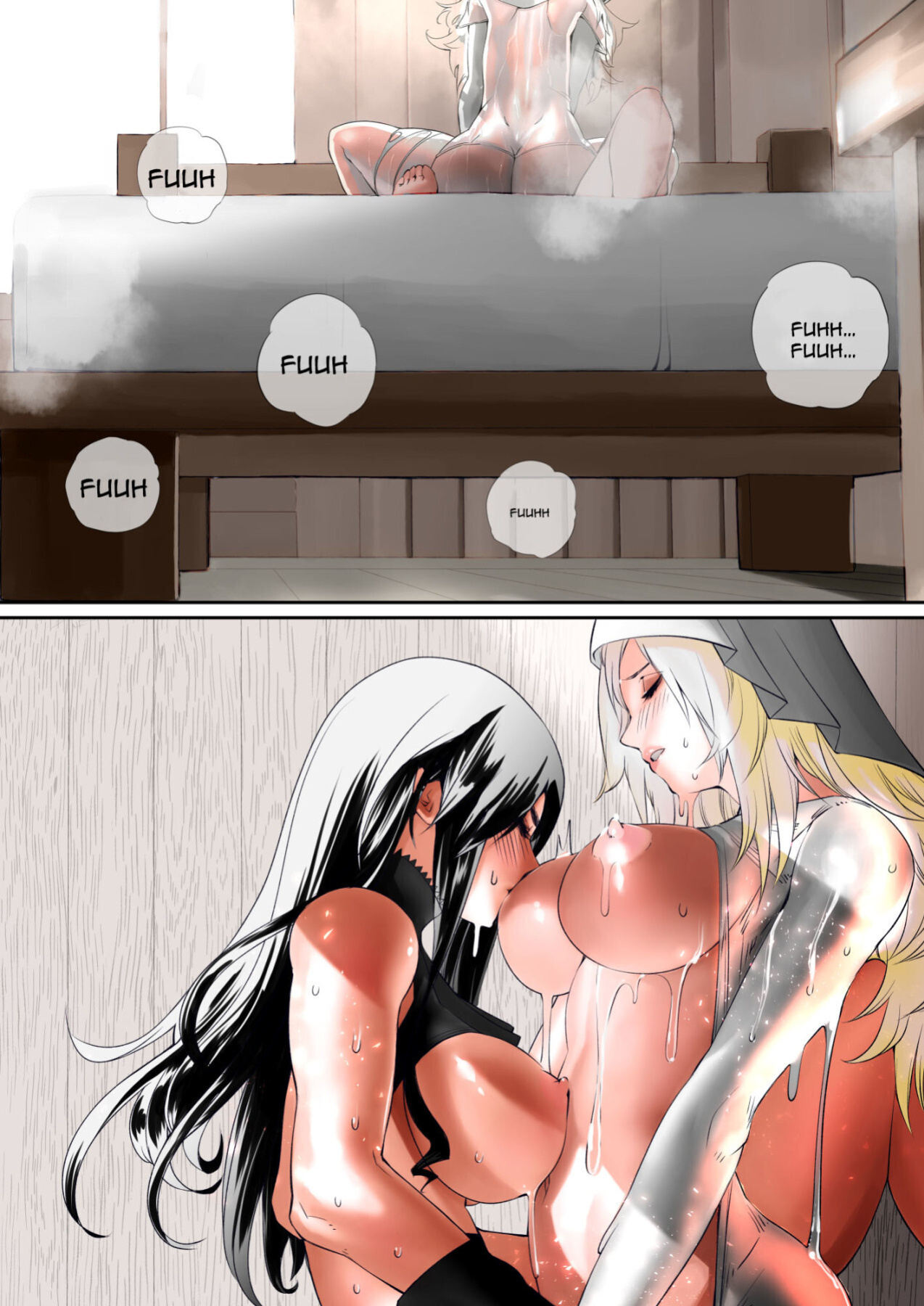 [Nikumansho] FutaRaid Zeroshiki - Kuro Gal VS Shiro Gal | FutaRaid Zeroshiki - The Girl In Black vs The Girl In White (Final Fantasy XIV)