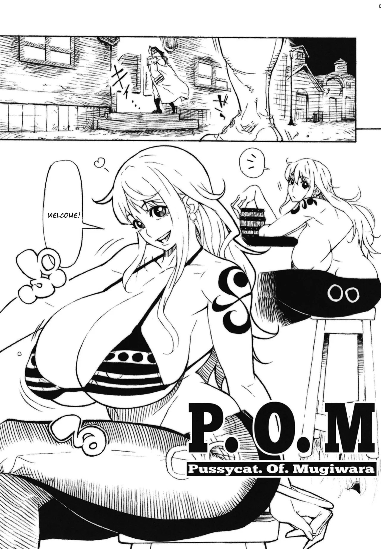 (COMIC1☆15) [Kocho Kocho Koukou (Bonten)] P.O.M (POM Soushuuhen) (One Piece)