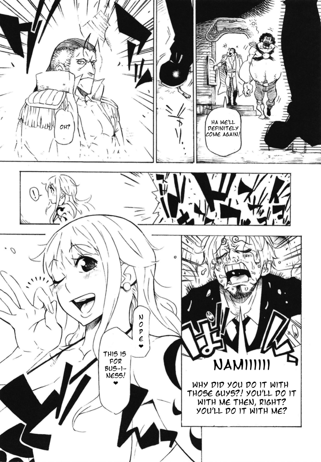 (COMIC1☆15) [Kocho Kocho Koukou (Bonten)] P.O.M (POM Soushuuhen) (One Piece)