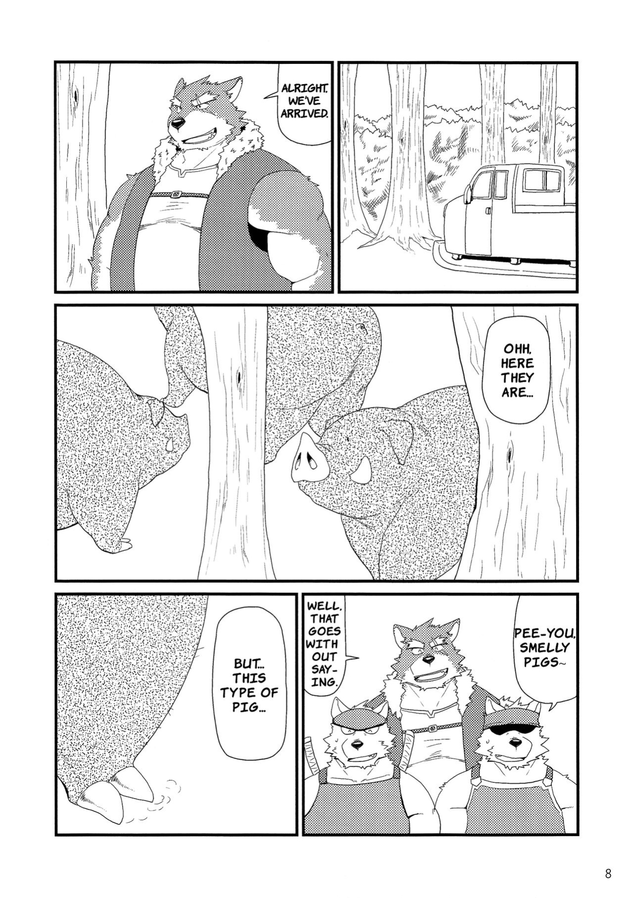 (Shinshun Kemoket) [KAKUNI (Iwano)] Oyabun to Himitsu no Irai | Boss and The Secret Request {Rhyhorn}