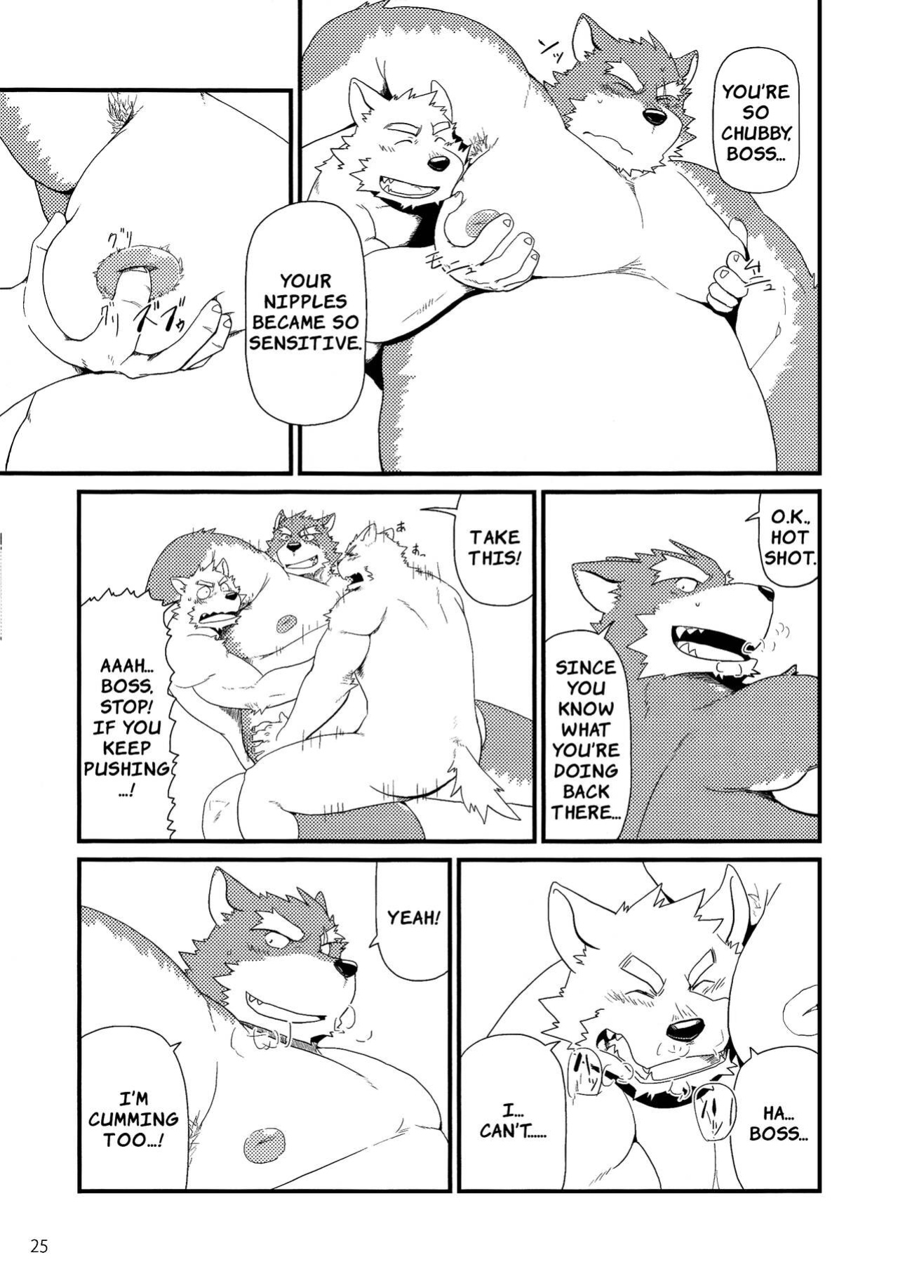 (Shinshun Kemoket) [KAKUNI (Iwano)] Oyabun to Himitsu no Irai | Boss and The Secret Request {Rhyhorn}