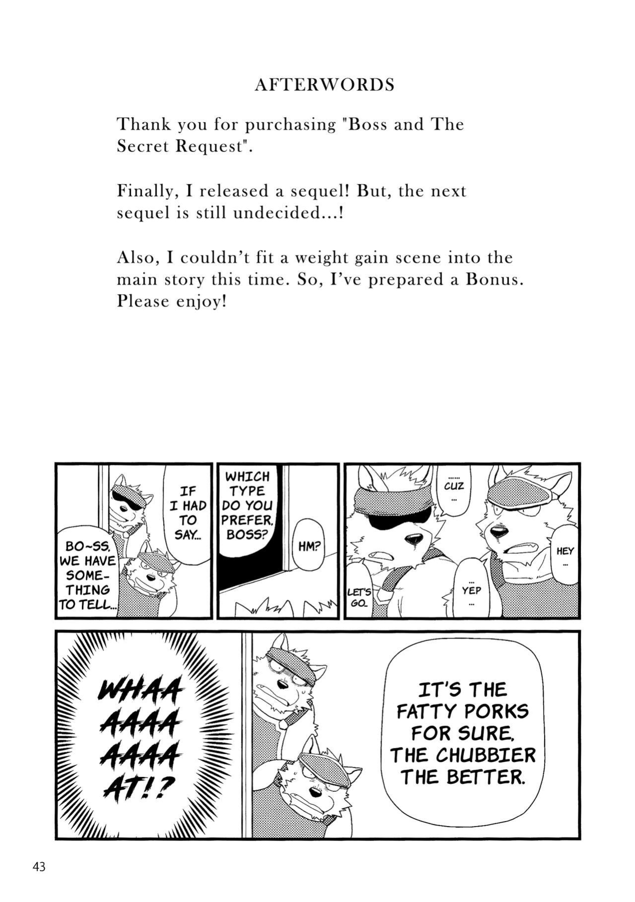 (Shinshun Kemoket) [KAKUNI (Iwano)] Oyabun to Himitsu no Irai | Boss and The Secret Request {Rhyhorn}