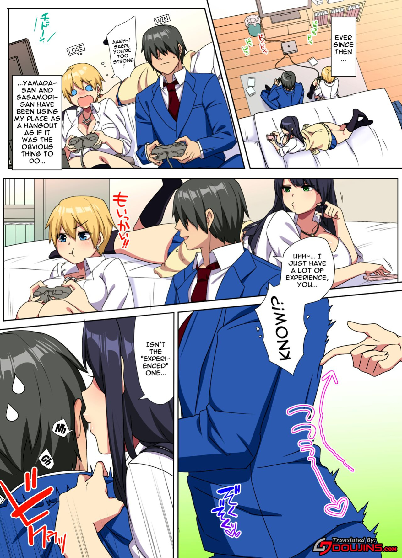 [Doushoku (Tamabon)] Ore no Dekachin ga Bakunyuu Bitch Gal-tachi ni Sakusei Saremakuru!! 2 | My Big Cock Is Getting Squeezed By Huge Breasted Bitch Gals!! 2