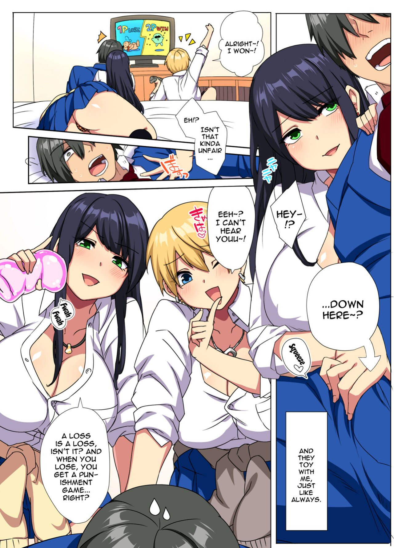 [Doushoku (Tamabon)] Ore no Dekachin ga Bakunyuu Bitch Gal-tachi ni Sakusei Saremakuru!! 2 | My Big Cock Is Getting Squeezed By Huge Breasted Bitch Gals!! 2