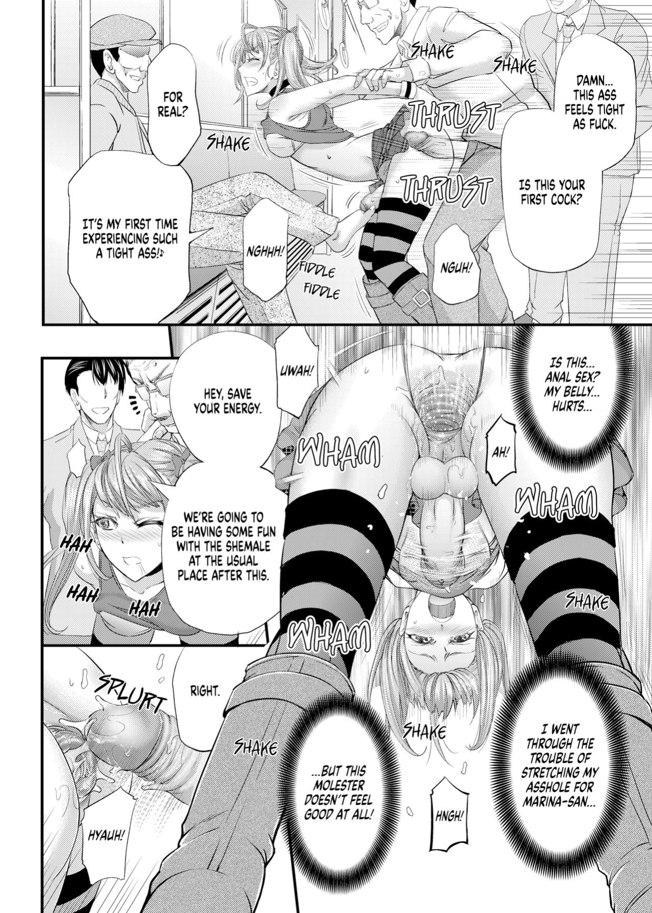 [Monji Koubou (Kikuichi Monji)] Akogare Shemale Layer to HameCos Rinkan | Gangbang with my Idolized Shemale Cosplayer