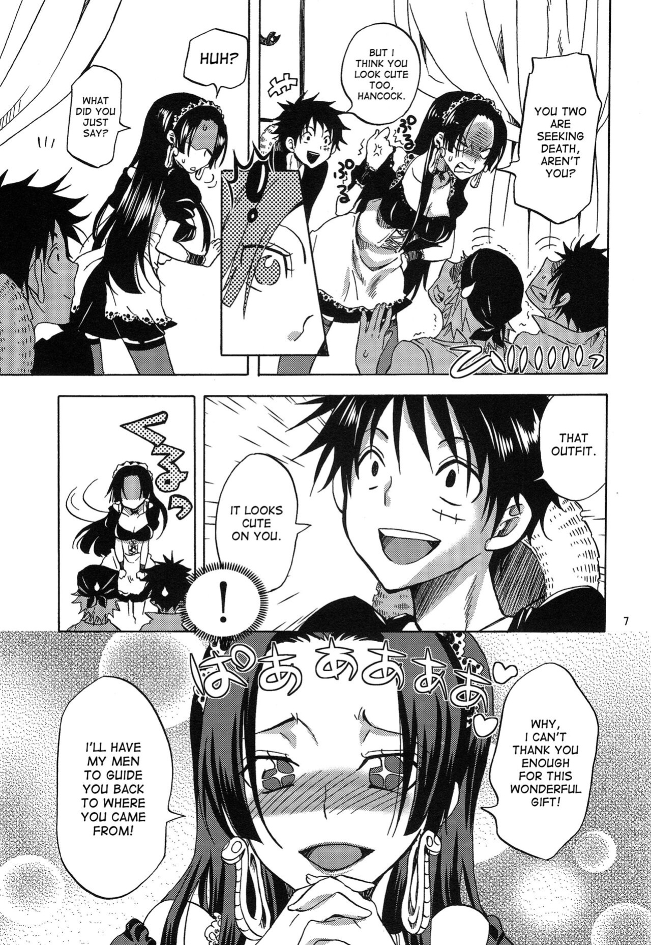 (C82) [Kurione-sha (YU-RI)] Gohoushi Jotei | Serving Empress (One Piece)
