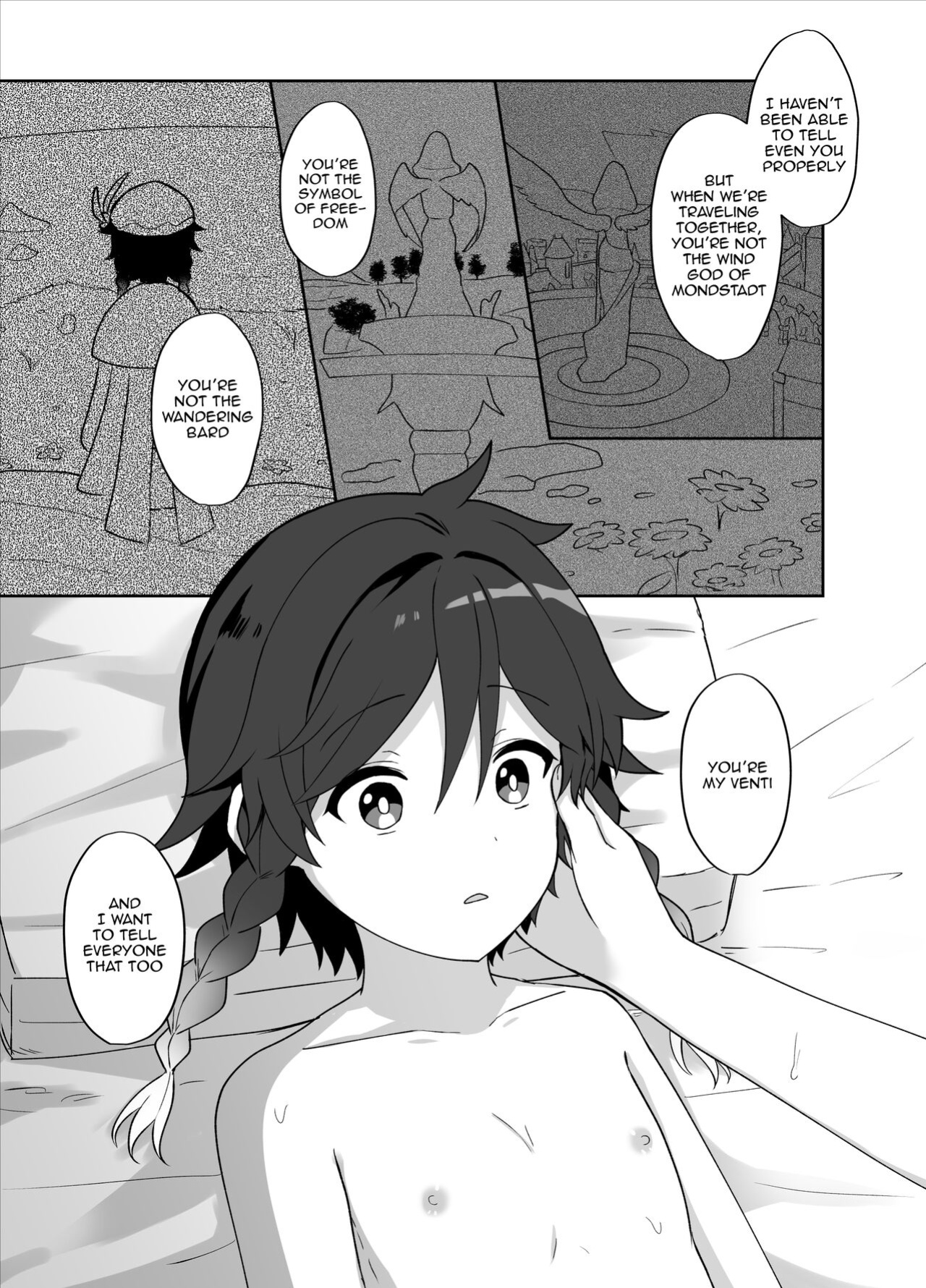 [Takama] Tomoru Umi ni Kaze wa Fuku | Wind Blows At The Sea Lantern Festival (Genshin Impact)