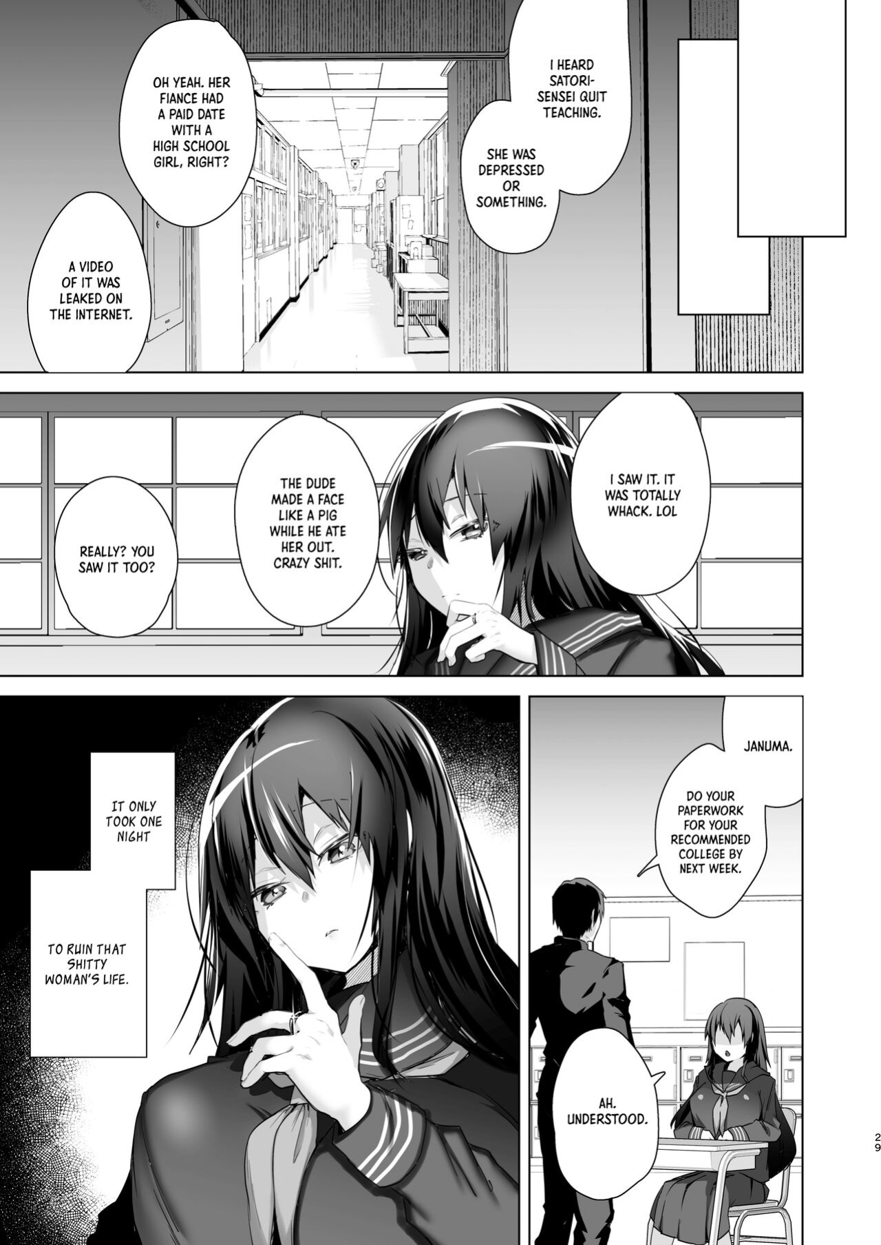 [Ebimashi (Ebina Ebi)] TS Fukushuu Revenge 1 ~I got a sex change, became a beautiful girl, and will get revenge and turn my life around!~ [Panatical]