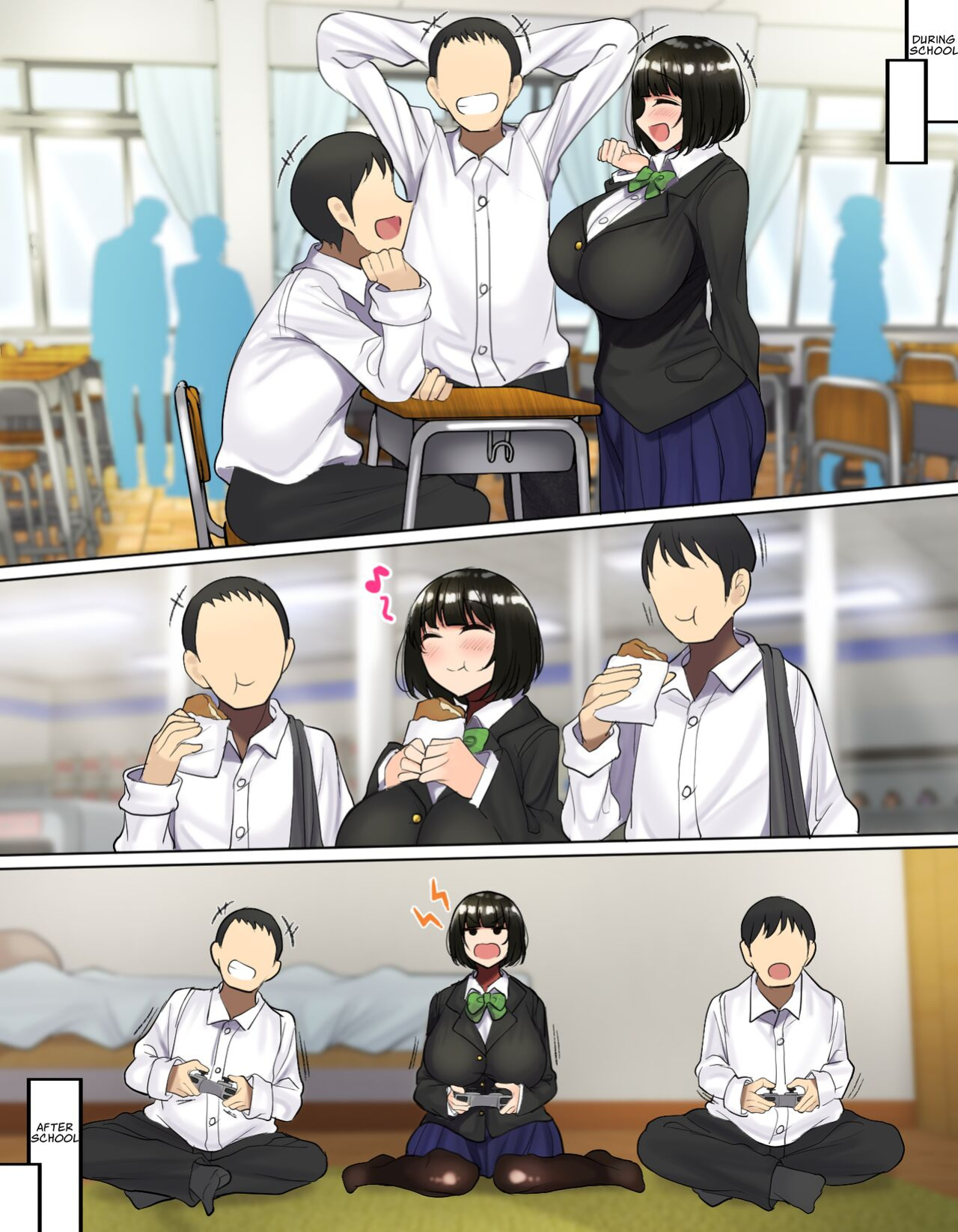 [Hamusuta-nonikomi (Motsuaki)] YUUKA'S VERSION of Because my childhood friend is not interested in sex, I fucked his friend instead [Rewrite]