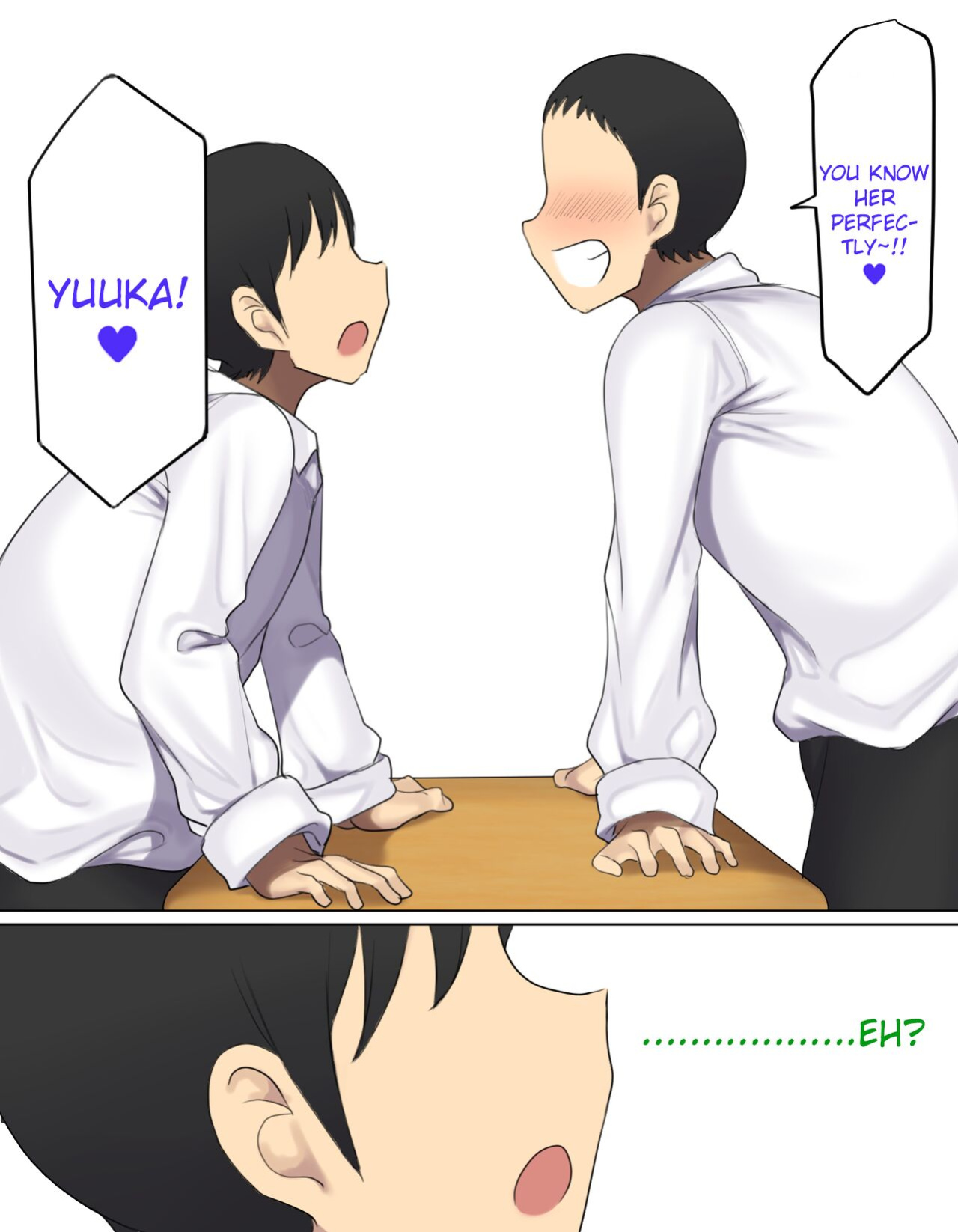 [Hamusuta-nonikomi (Motsuaki)] YUUKA'S VERSION of Because my childhood friend is not interested in sex, I fucked his friend instead [Rewrite]
