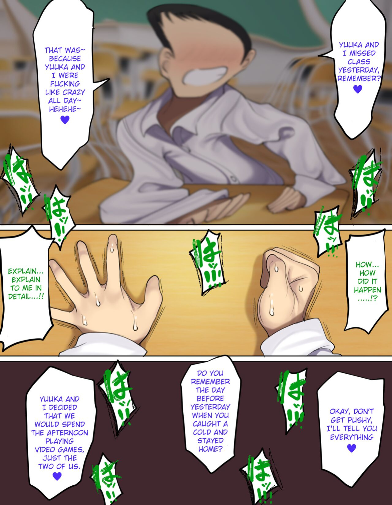 [Hamusuta-nonikomi (Motsuaki)] YUUKA'S VERSION of Because my childhood friend is not interested in sex, I fucked his friend instead [Rewrite]