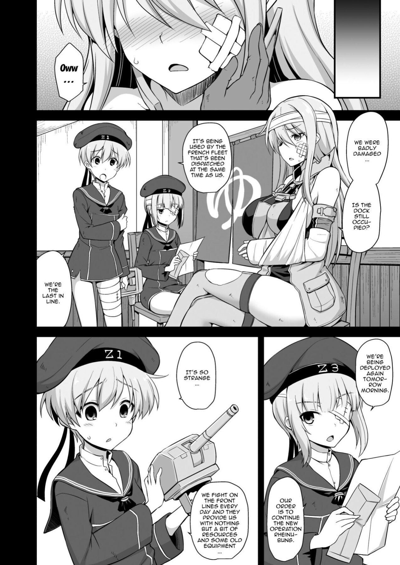 [Akutensoushin (Kokutou Nikke)] Kanmusu Chakunin Zenya Prinz Eugen Yaku Ochi Nyuugi Kousai (Kantai Collection -KanColle-)