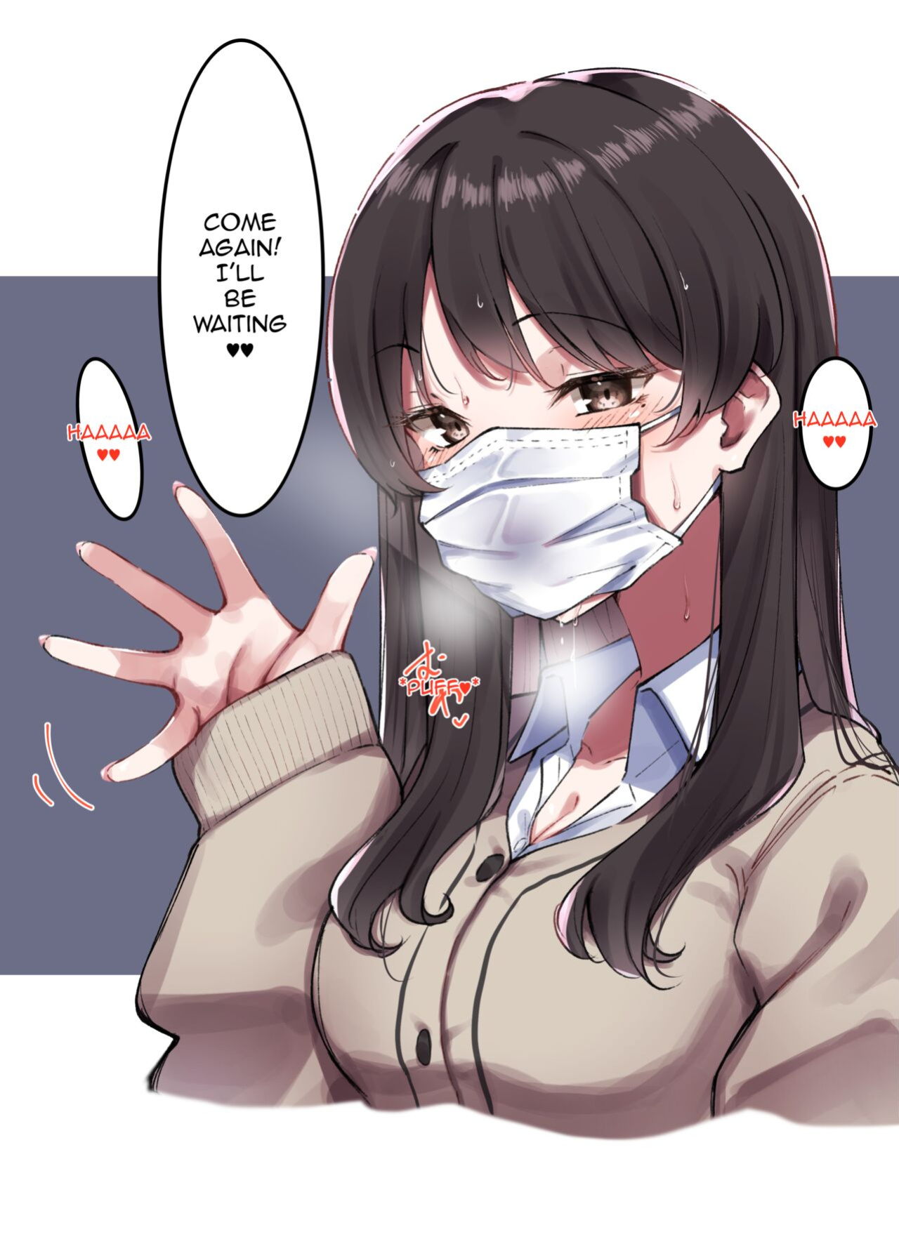 [MM] Mask JK to Berochuu | French Kiss with a Masked Female Student [Micicle]