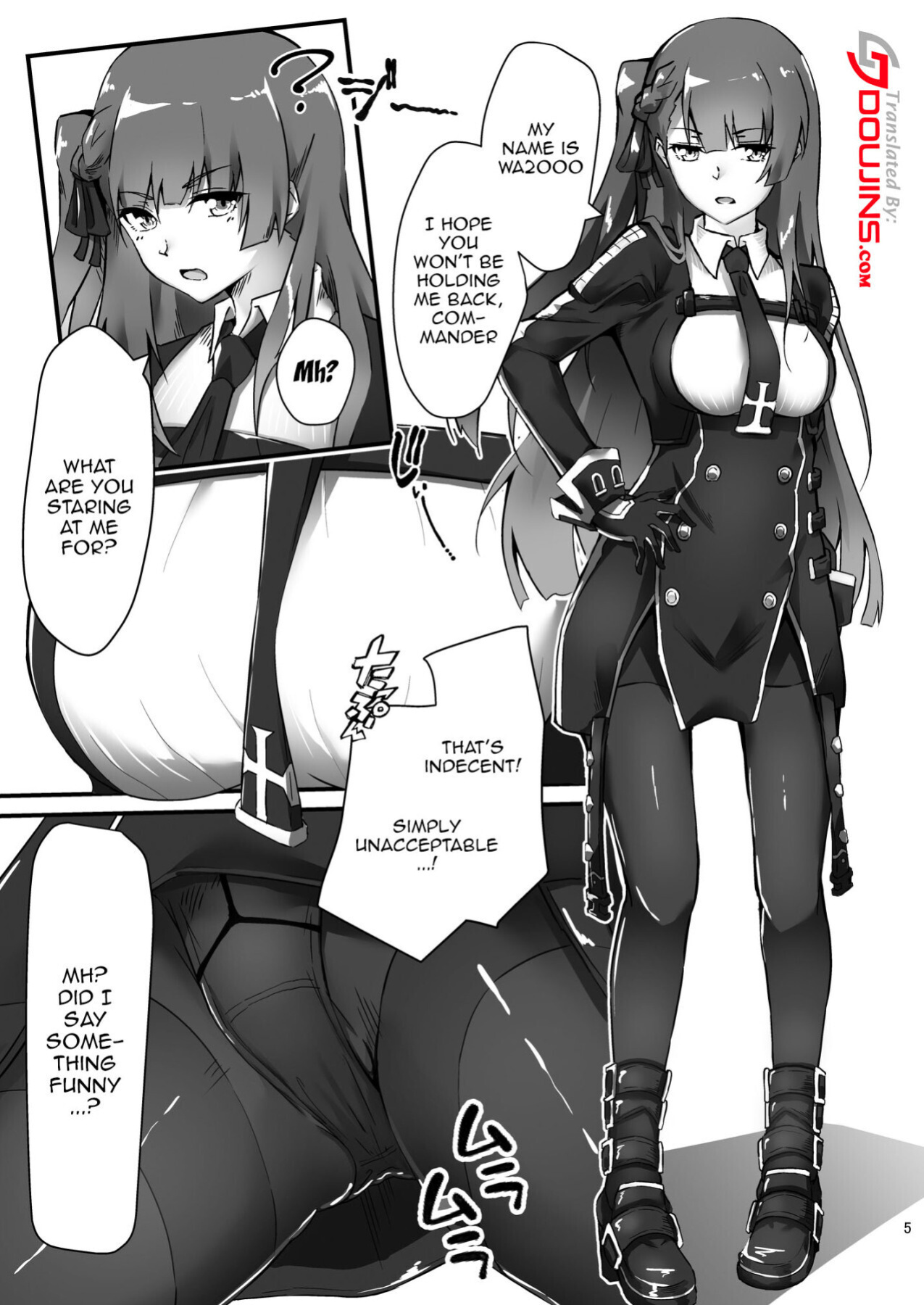 [Felt-Kobo (Flugel)] WA-chan o medetai! | I Want To Love WA-chan! (Girls' Frontline)