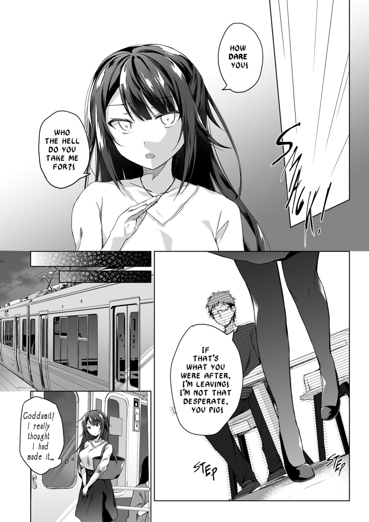 [Hirahira (Hirari)] Doujin Event no Shucchou Henshuubu ni Itta Hi kara Tsuma no Yousu ga... | My wife has been acting weird since the doujin convention…