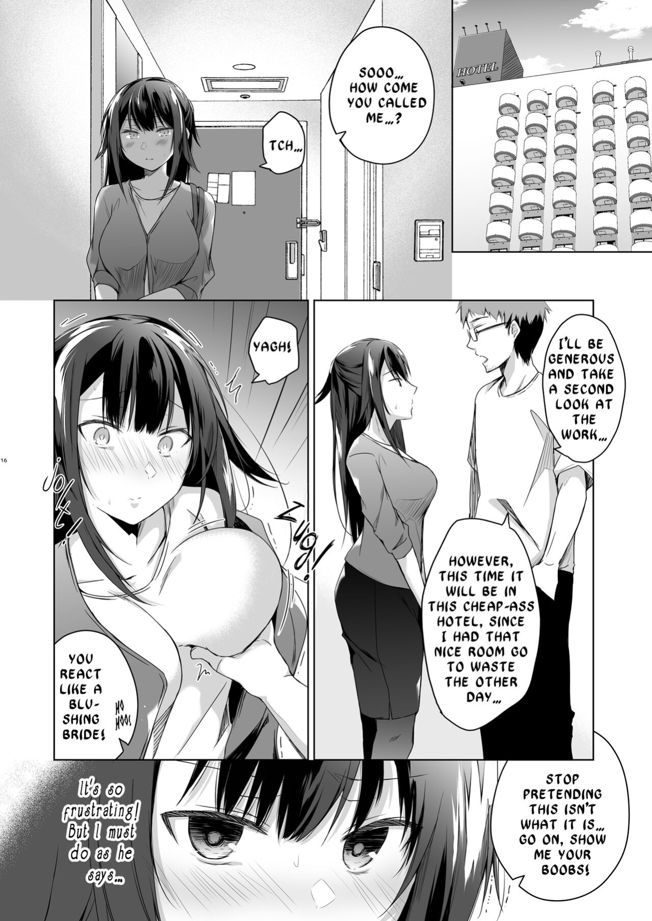 [Hirahira (Hirari)] Doujin Event no Shucchou Henshuubu ni Itta Hi kara Tsuma no Yousu ga... | My wife has been acting weird since the doujin convention…
