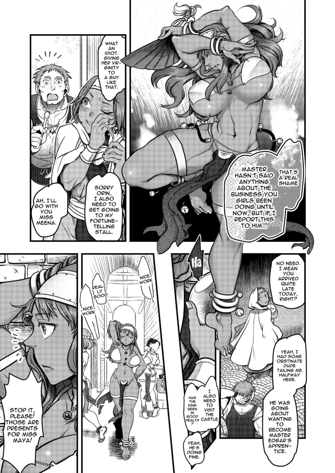 [FANGS (Harunaga Makito)] Genkyou ~Cabecilla~ | Ringleader ~Cabecilla~ (Dragon Quest IV)
