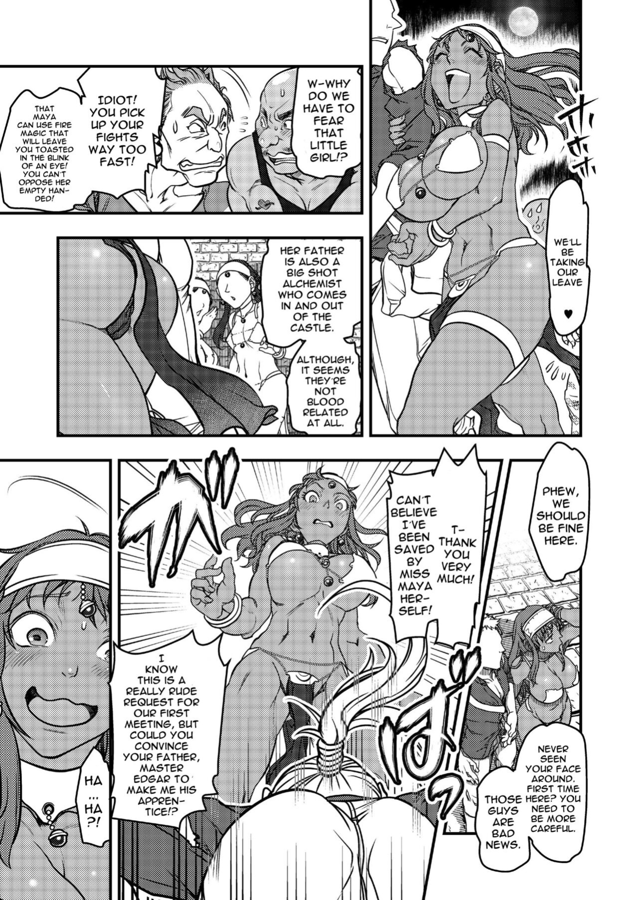 [FANGS (Harunaga Makito)] Genkyou ~Cabecilla~ | Ringleader ~Cabecilla~ (Dragon Quest IV)