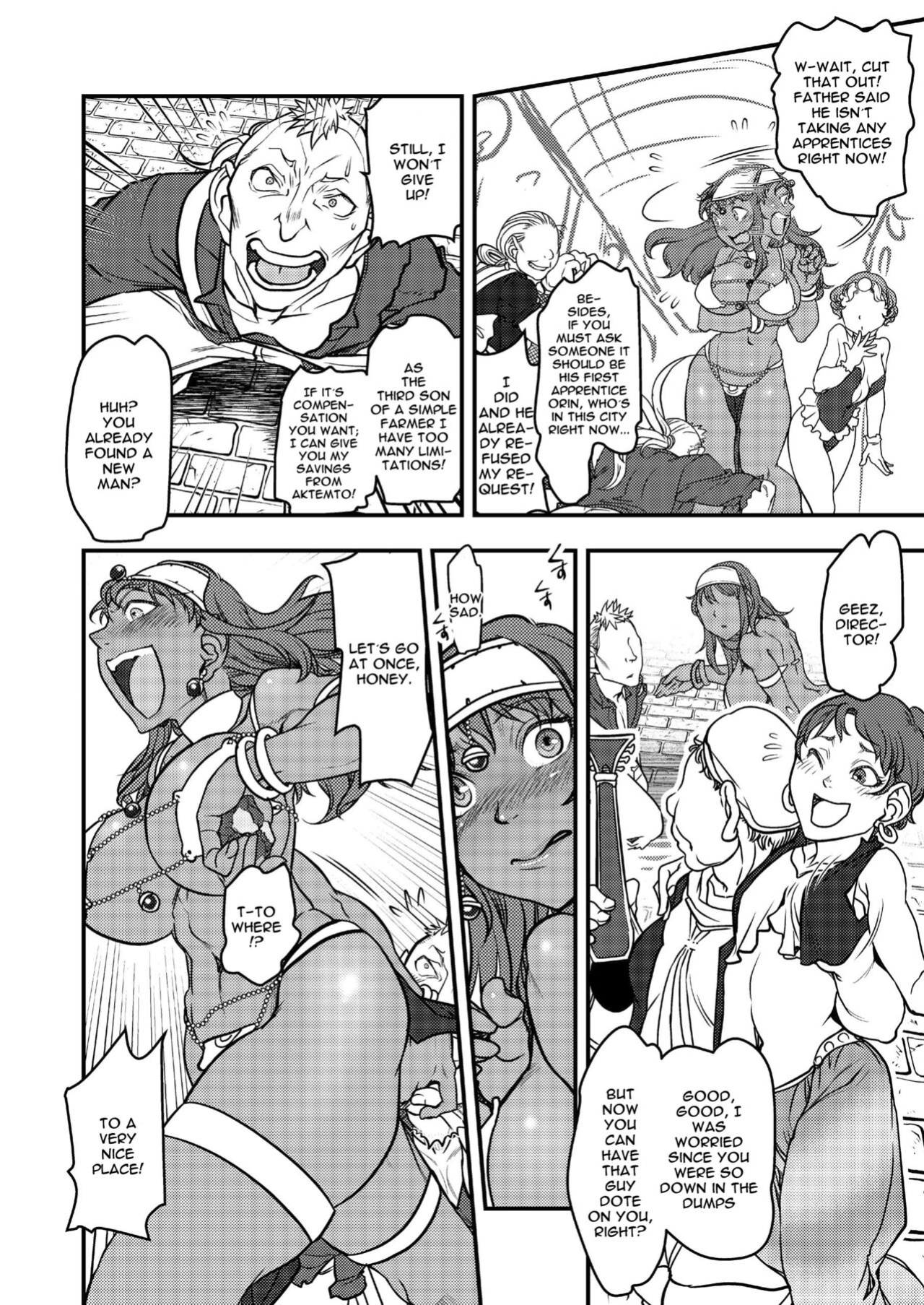 [FANGS (Harunaga Makito)] Genkyou ~Cabecilla~ | Ringleader ~Cabecilla~ (Dragon Quest IV)