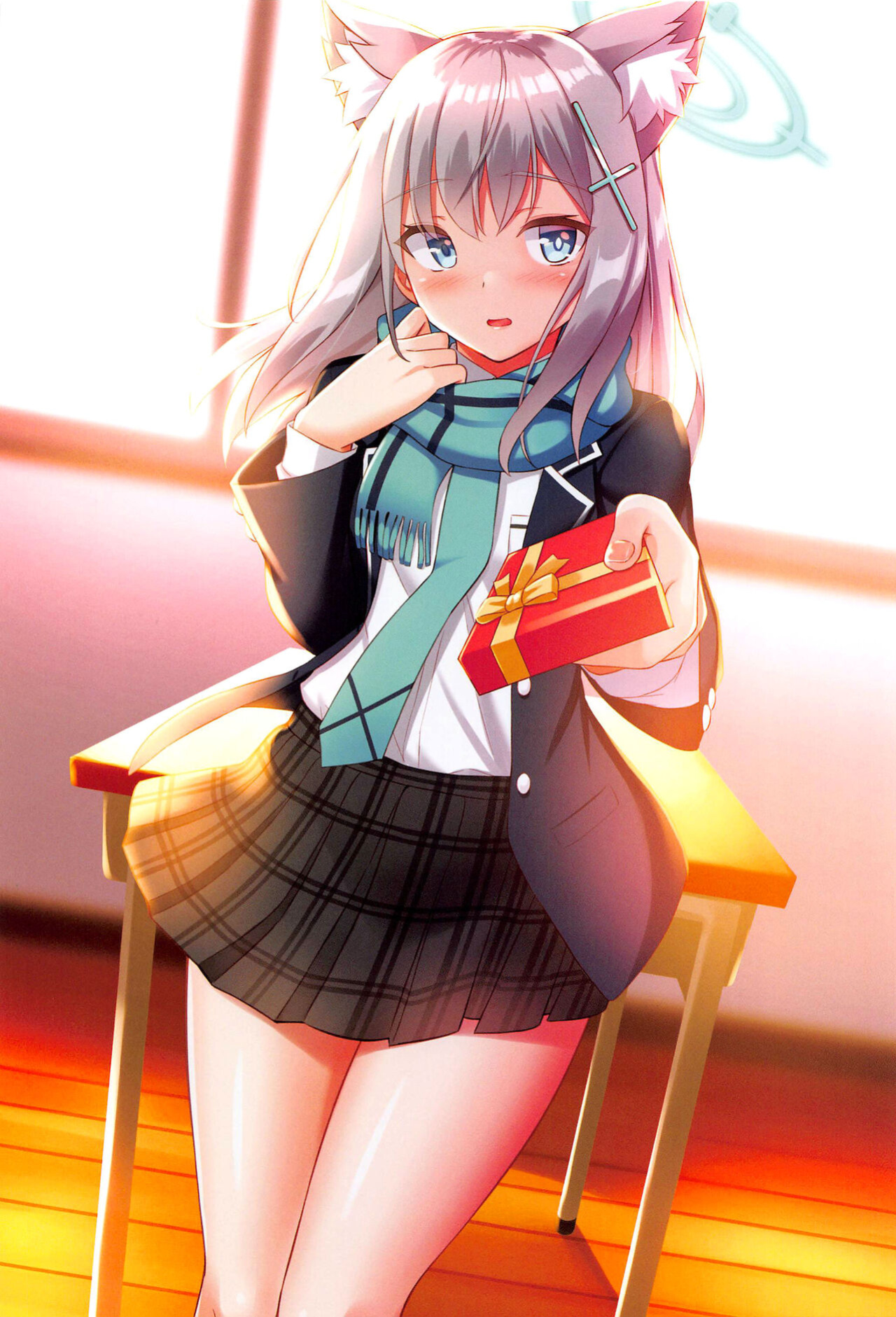 (SC2021 Autumn) [Tsuki no Hikari Keikaku (Tokyo Yamane)] Kokuhaku Sareta node Ikinari Sex Shita -Abydos Hen- | Sudden Sex After Confession -Abydos Volume- (Blue Archive)
