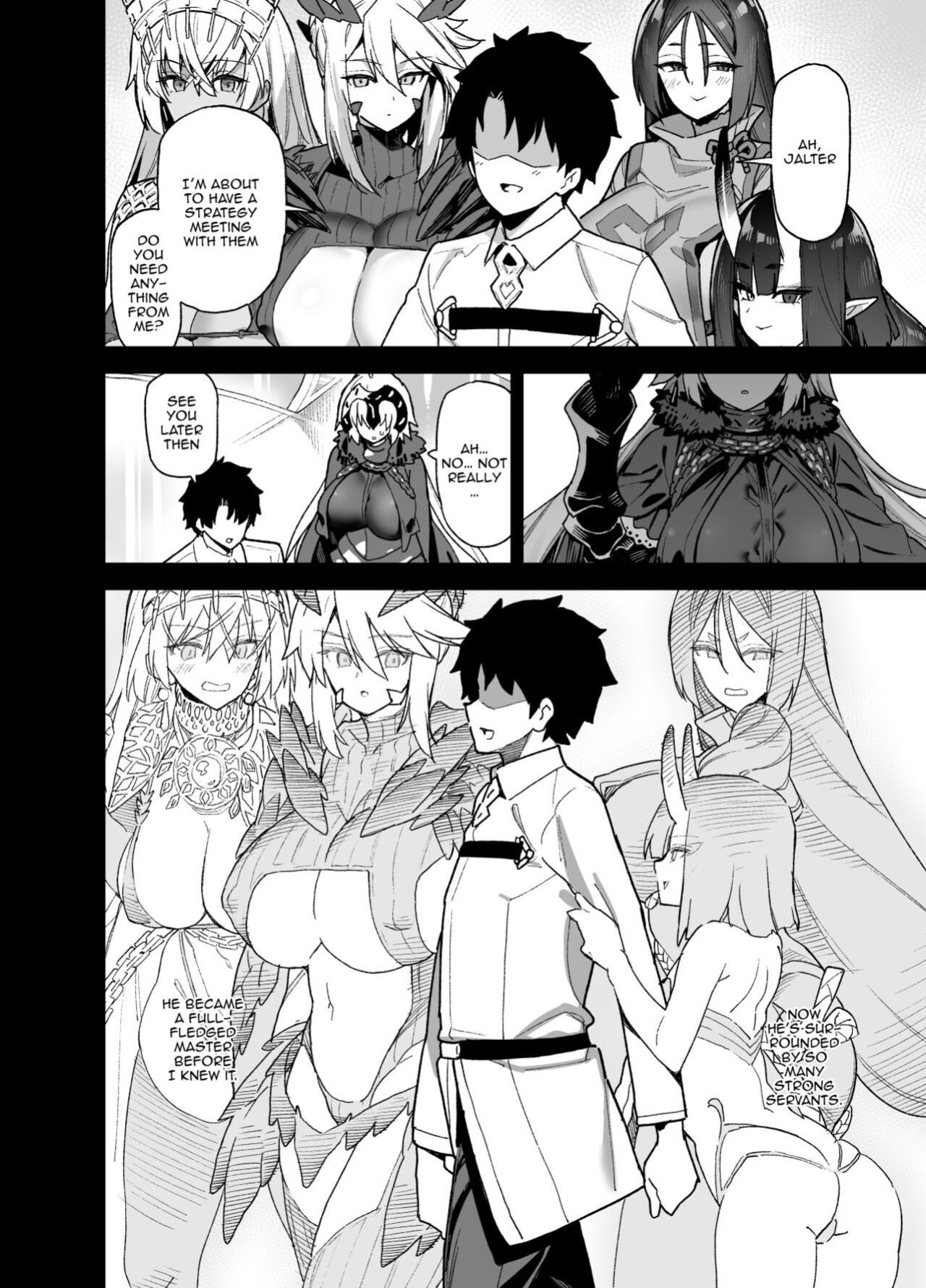 [Riku no Kotoutei (Shayo)] Master wa Watashi ga Inakya Dame nan dakara | Master Is Hopeless If I'm Not With Him (Fate/Grand Order)