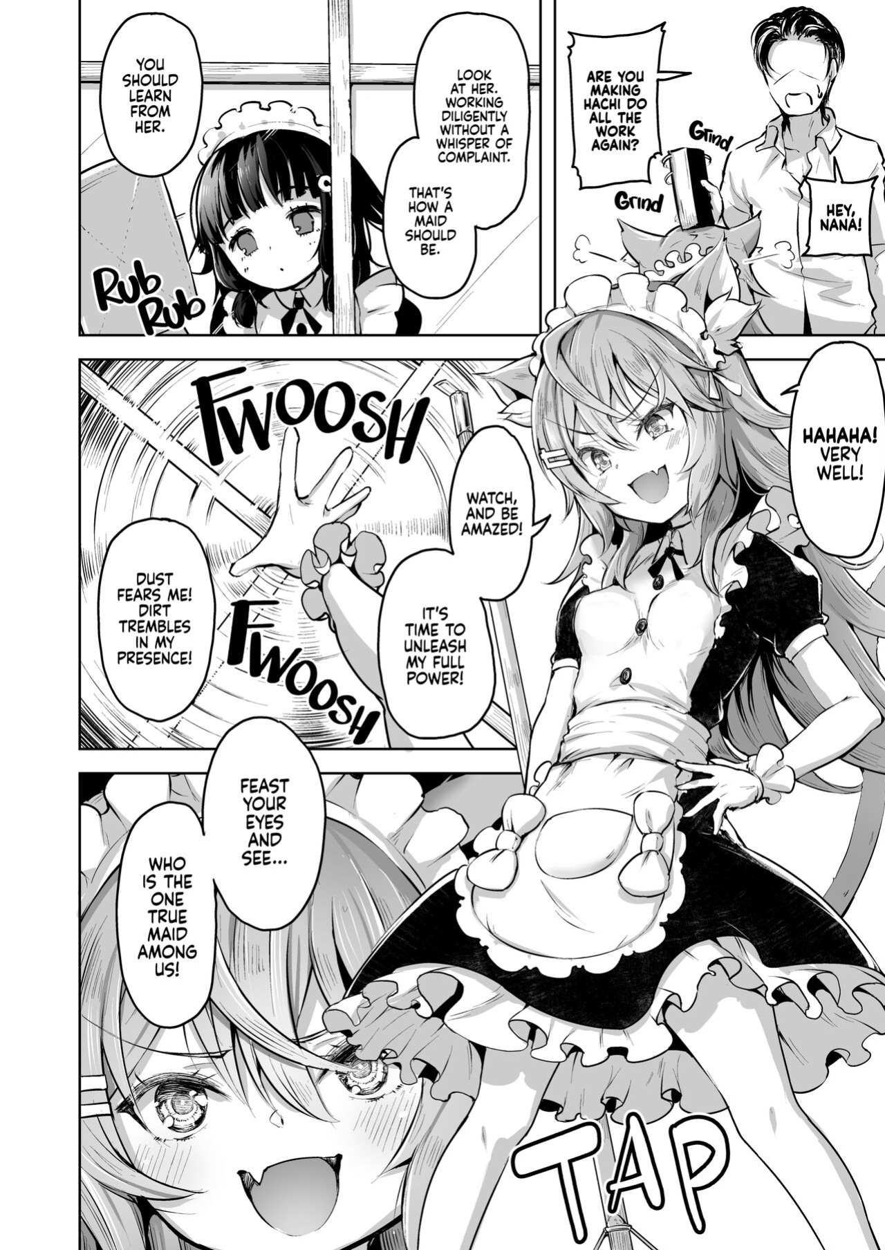 [Namanamago (Shiba Nanasei)] Streng dich an Nana! | You can do it, Nana!