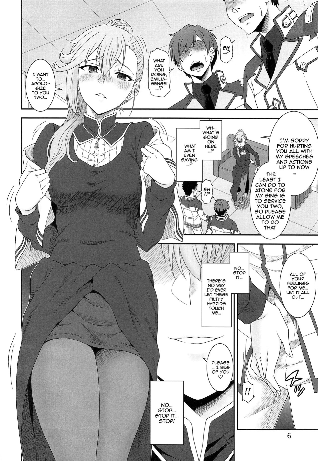 [Oretachi Misnon Ikka (Suhara Shiina)] Jijoujibaku no Gakuin Kyoushi | An Academy Teacher Caught In Her Own Trap (Maou Gakuin no Futekigousha)